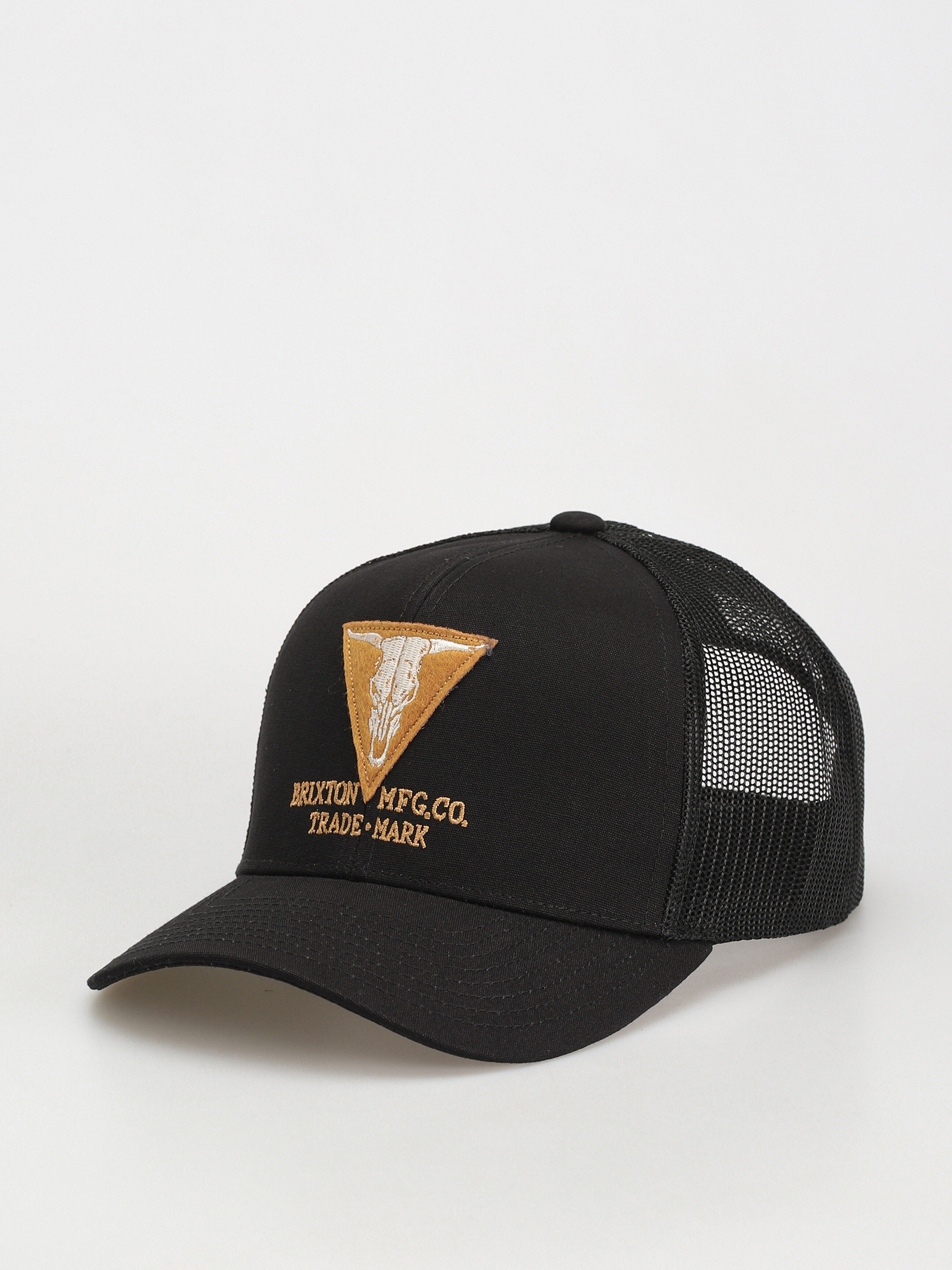Šiltovka Brixton Gunston Netplus Mp Trucker Hat (black/black)