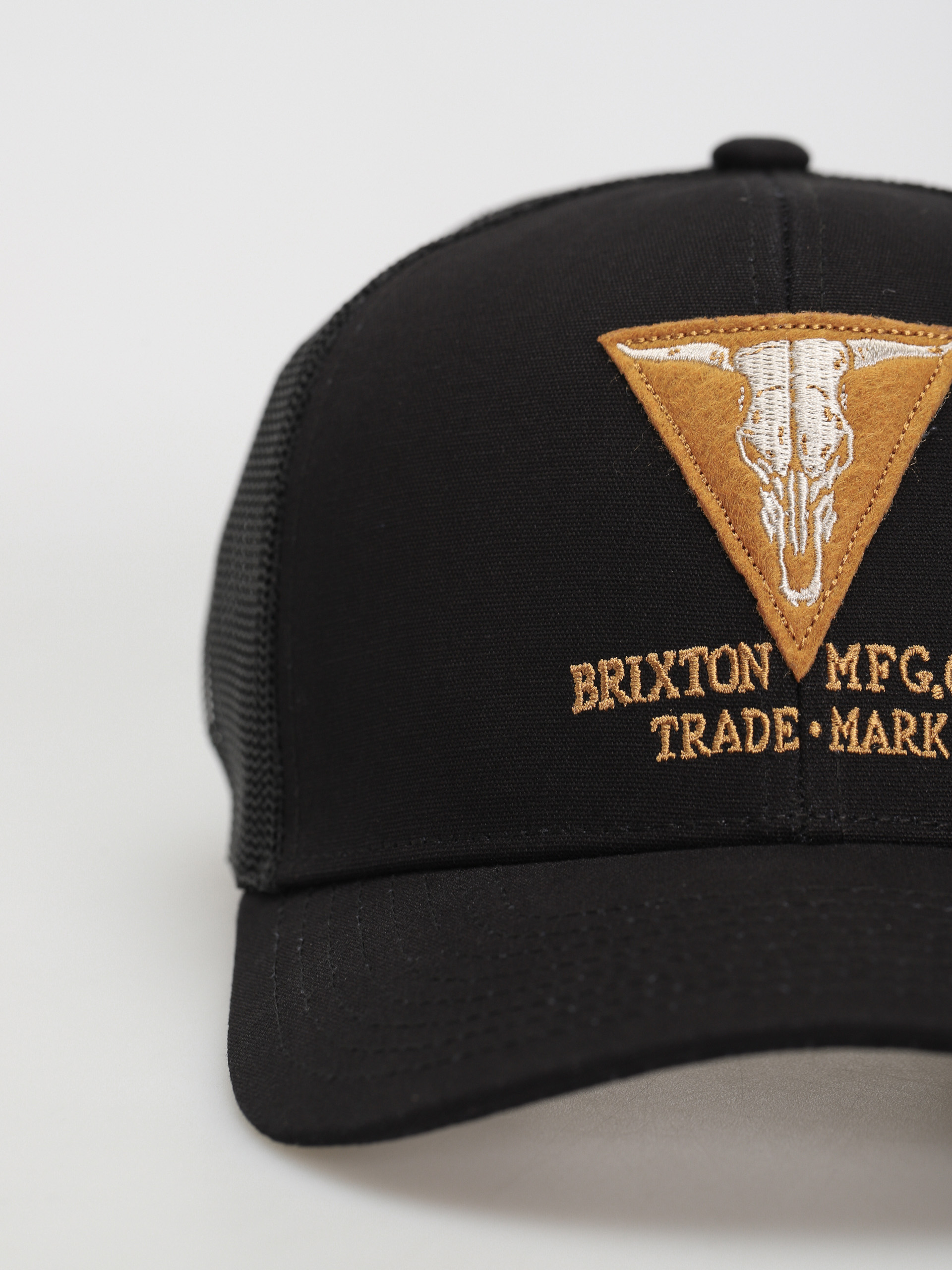 Šiltovka Brixton Gunston Netplus Mp Trucker Hat (black/black)