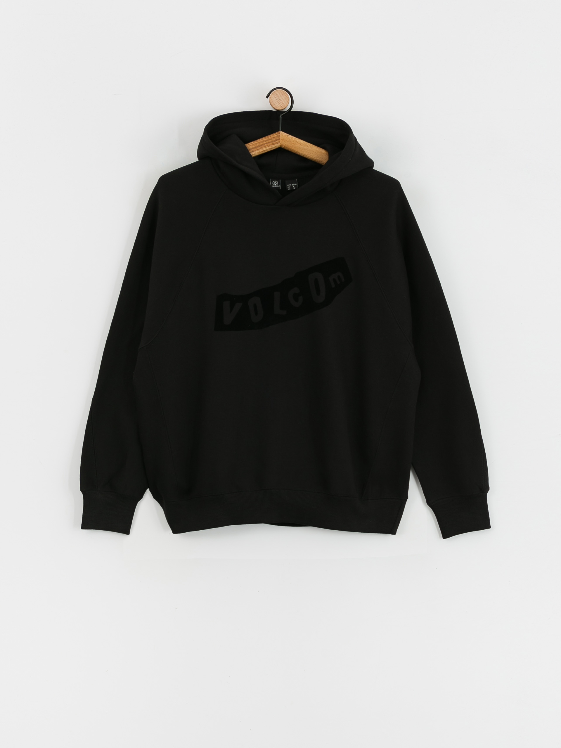 Mikina s kapucňou Volcom Pistol HD Wmn (black)