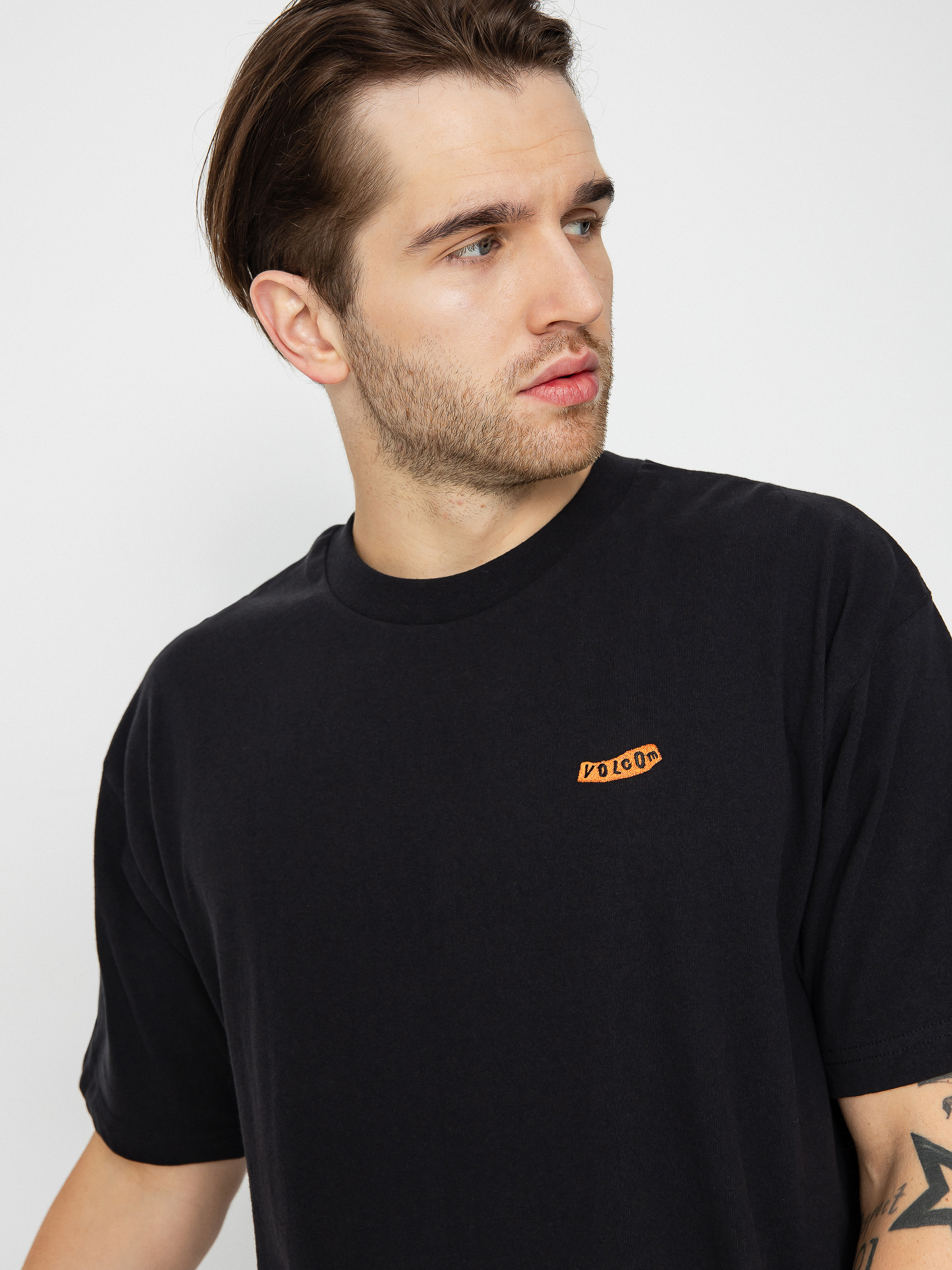 Tričko Volcom Pistol Stone Lse (black)