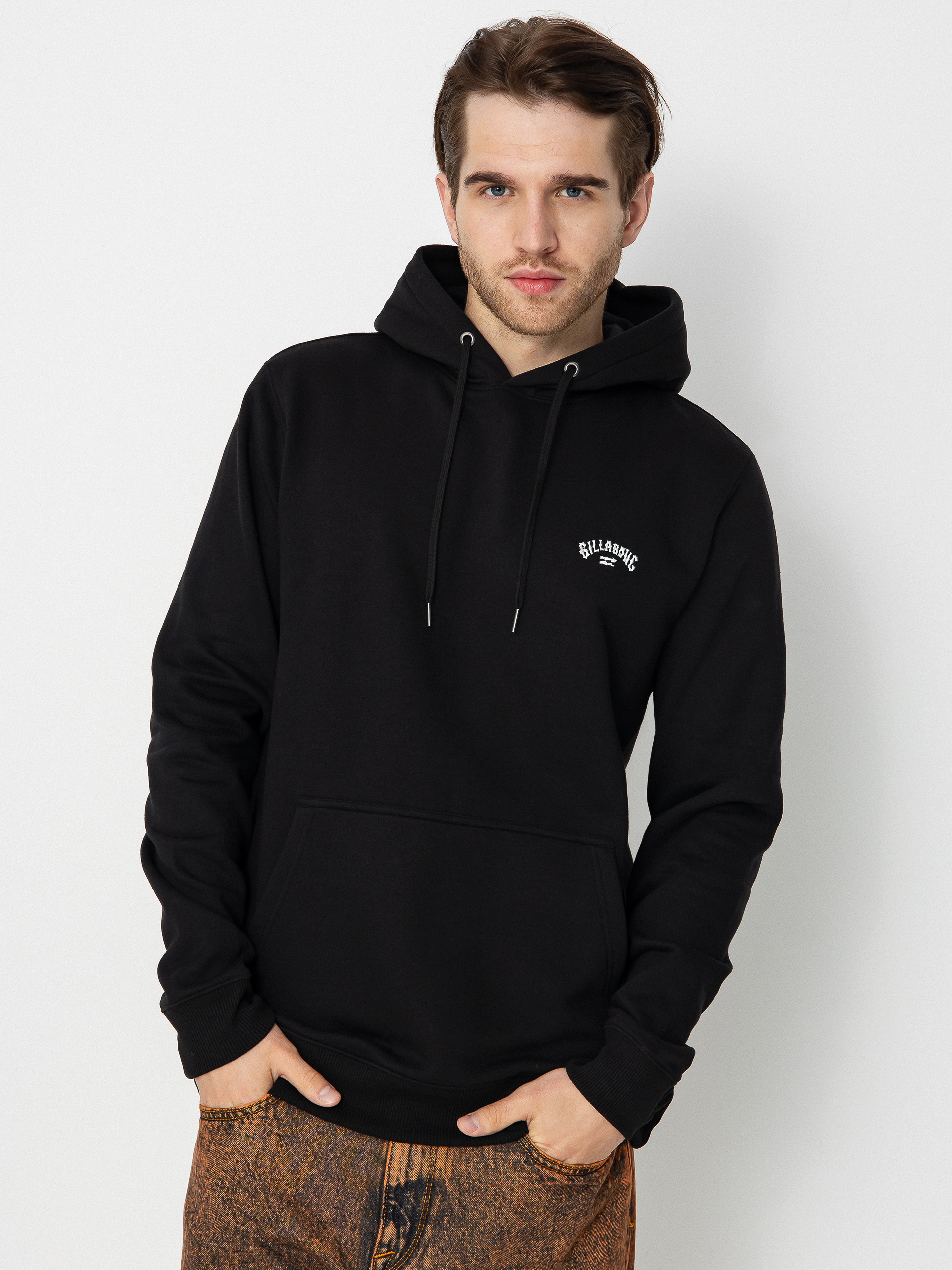 Mikina s kapucňou Billabong Arch HD (black)