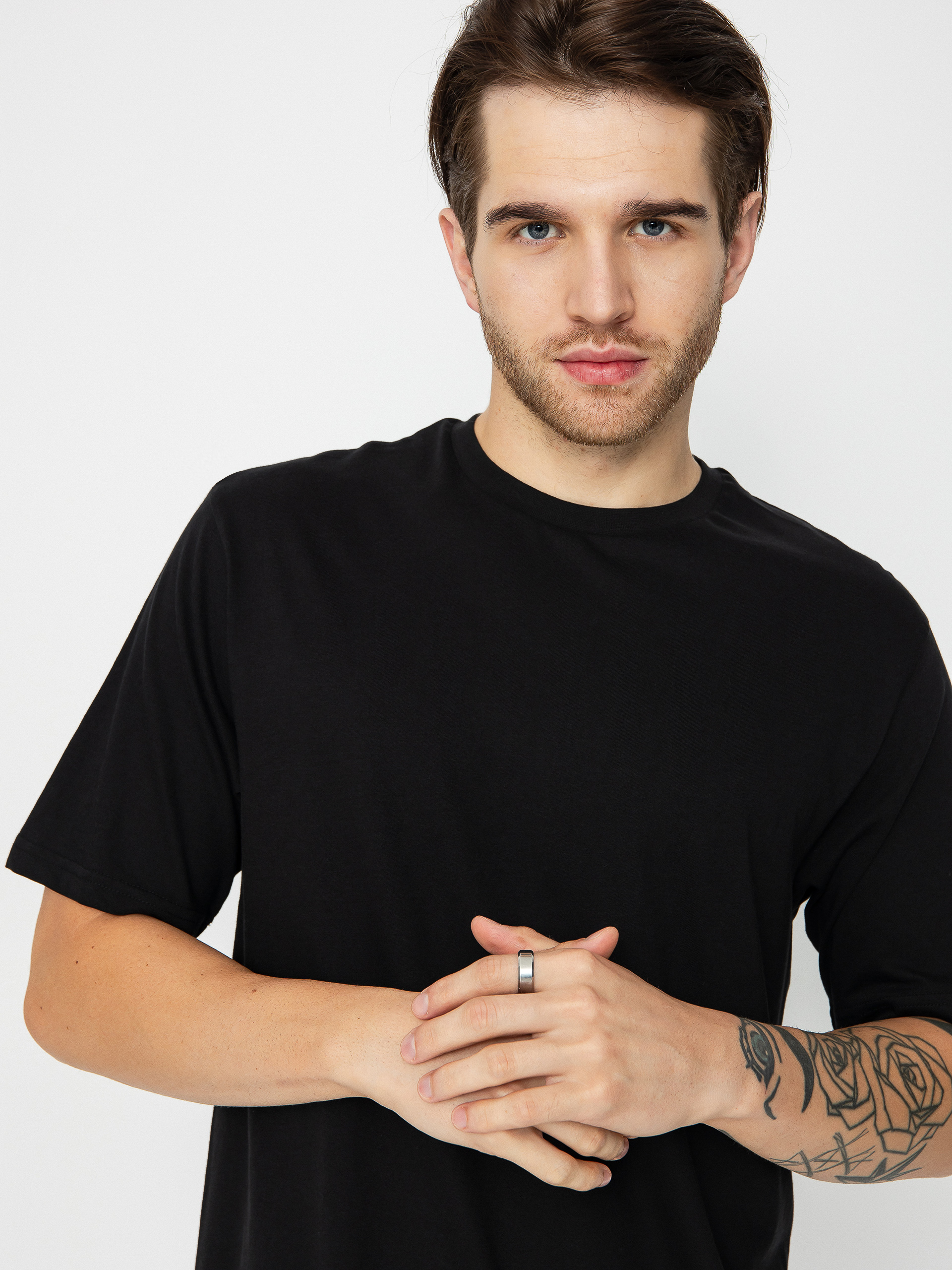 Tričko Carhartt WIP Standard Crew Neck (black black)
