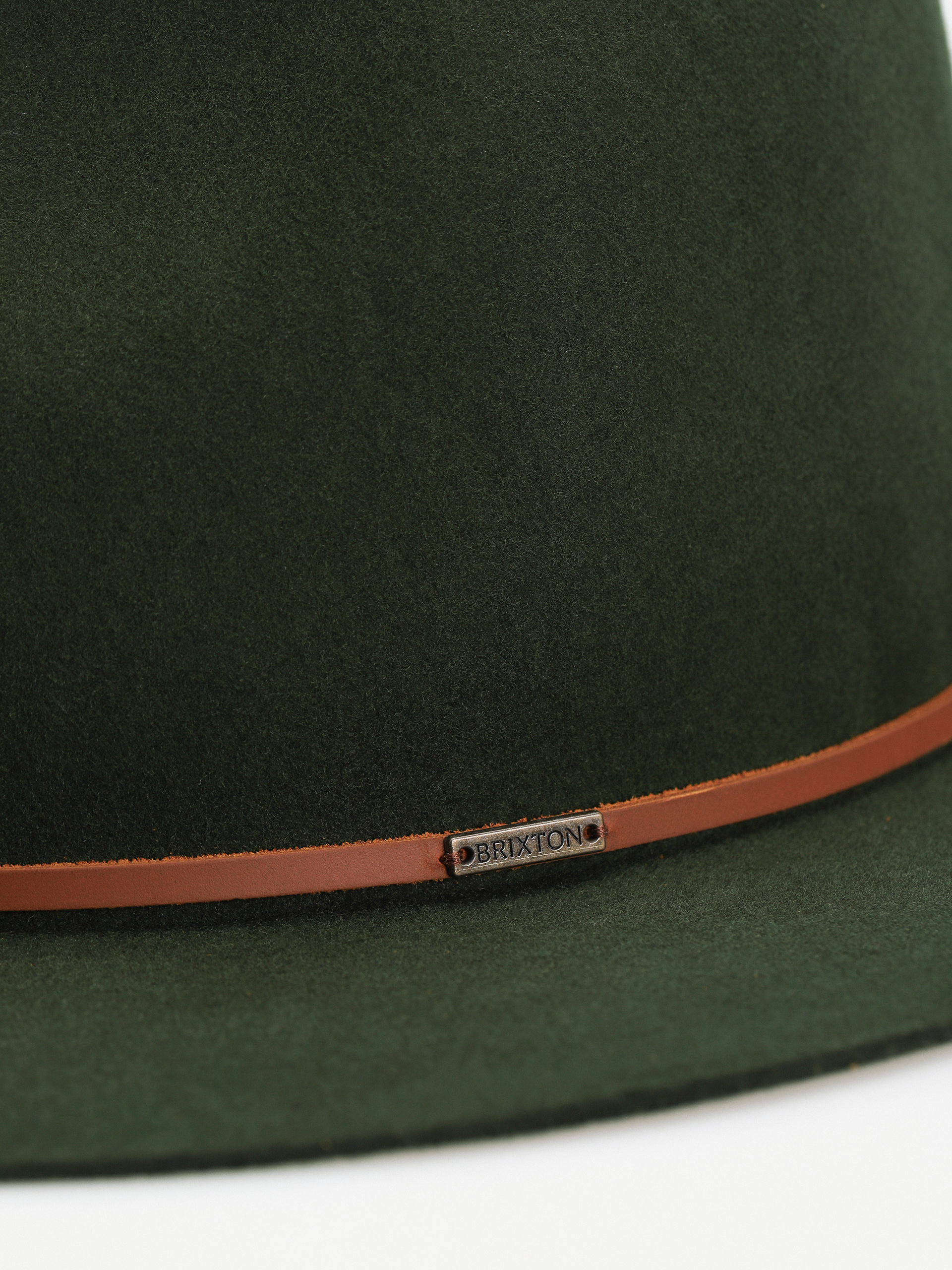 Klobúk Brixton Wesley Fedora (moss)