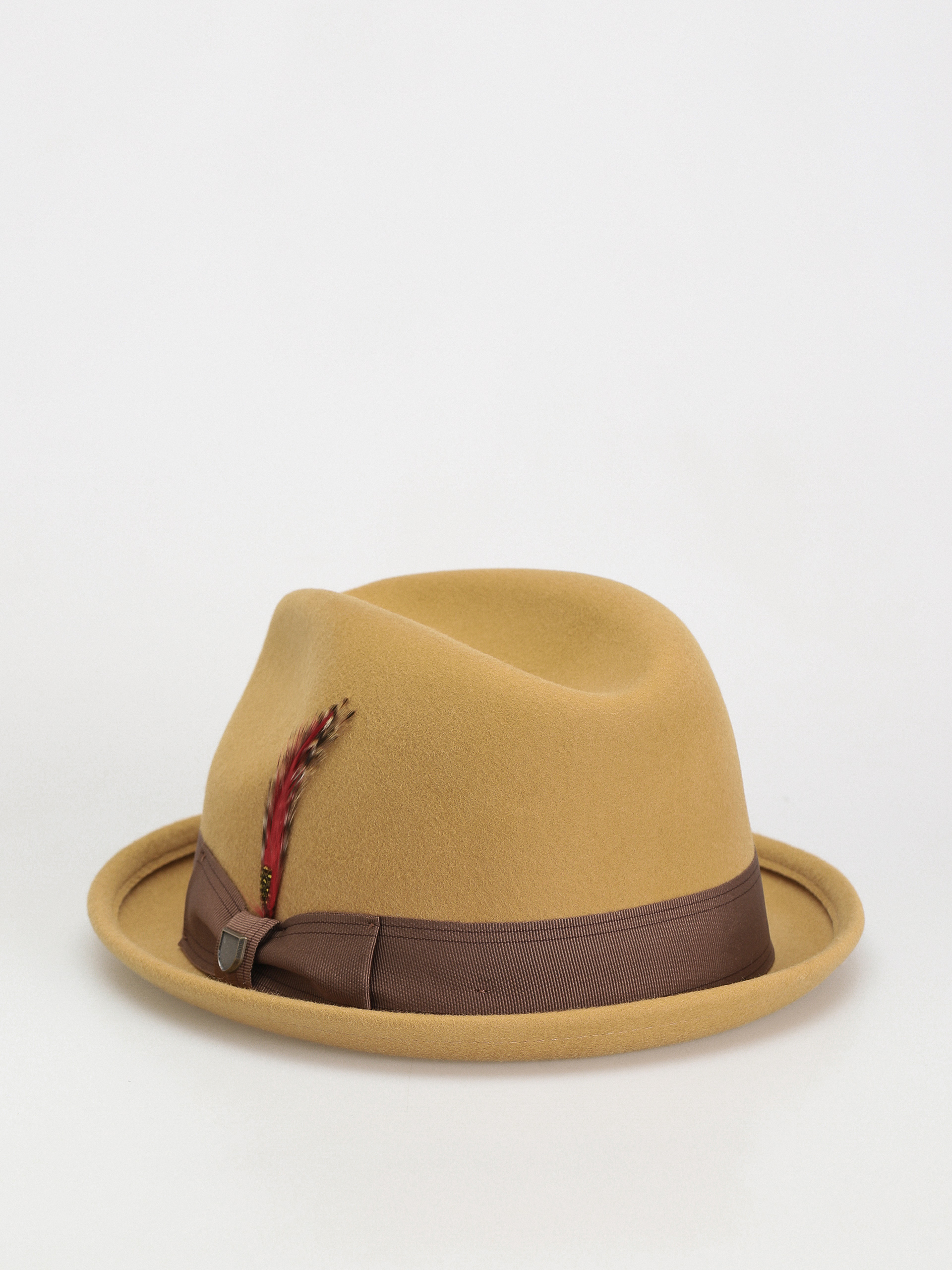 Klobúk Brixton Gain Fedora (antelope)
