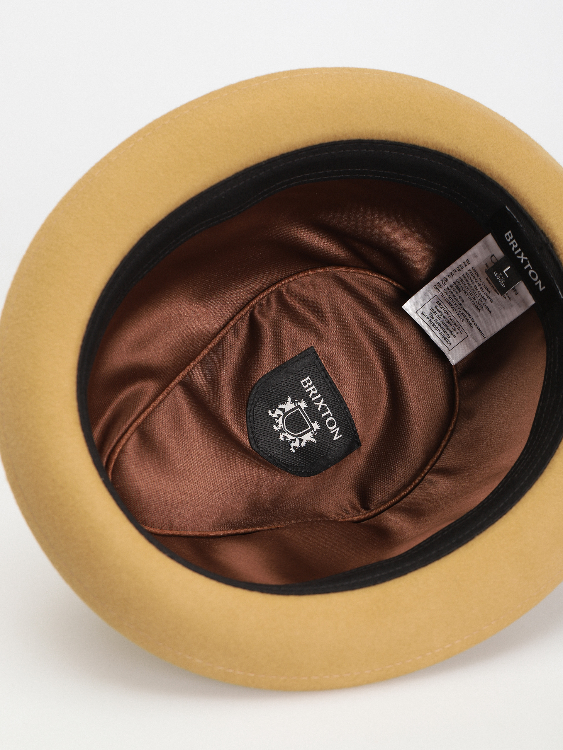 Klobúk Brixton Gain Fedora (antelope)