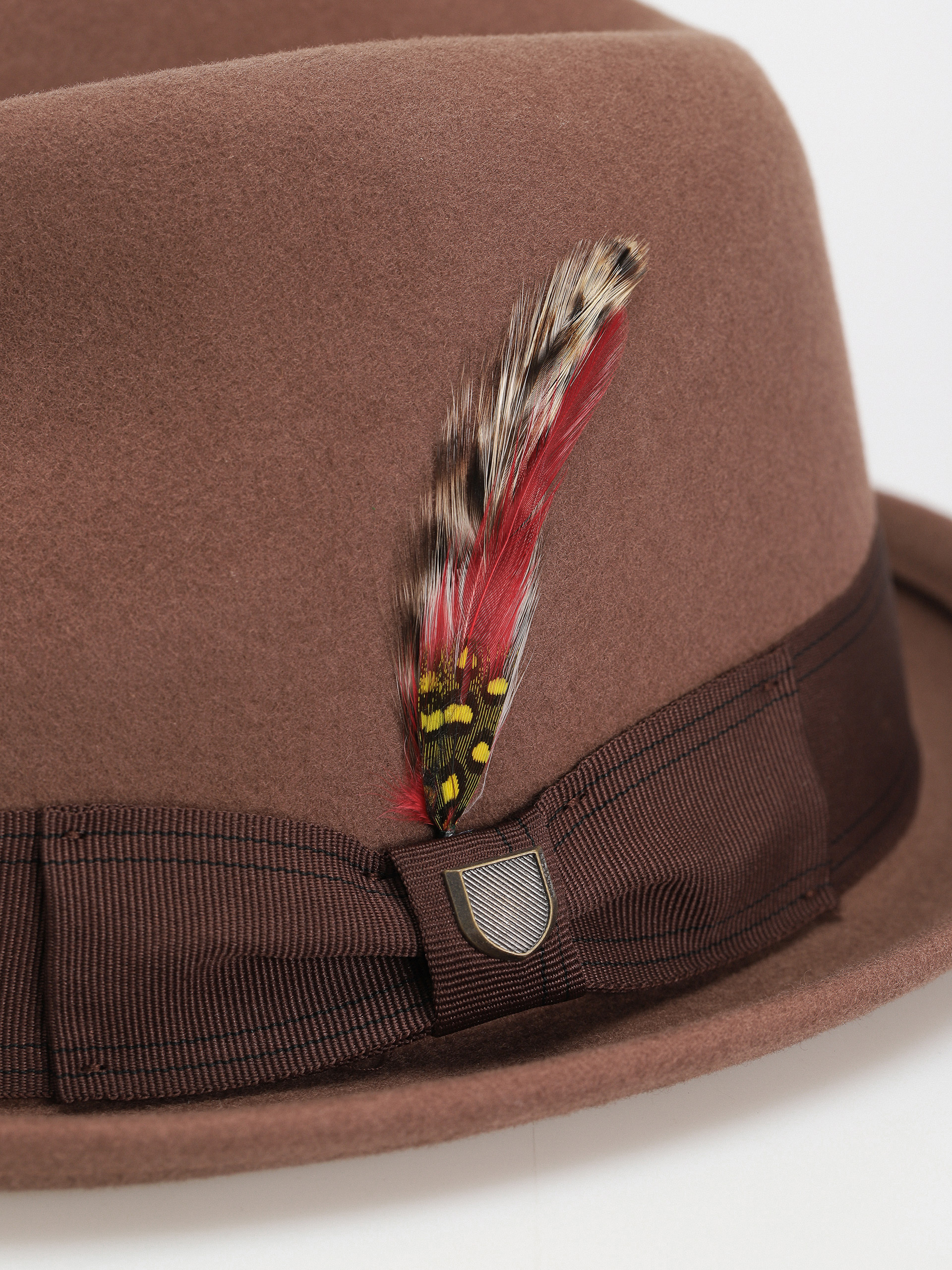 Klobúk Brixton Gain Fedora (bison)