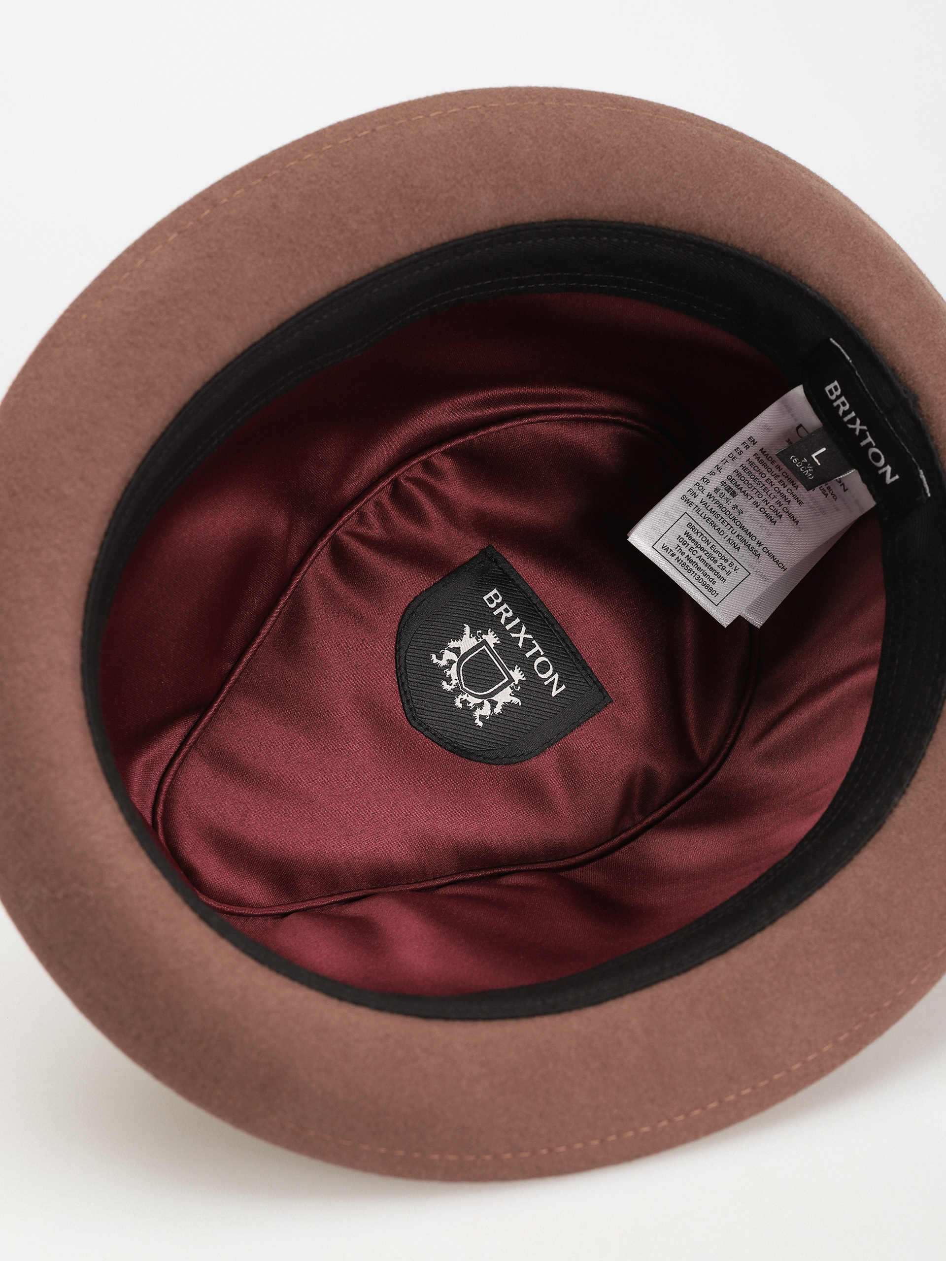 Klobúk Brixton Gain Fedora (bison)