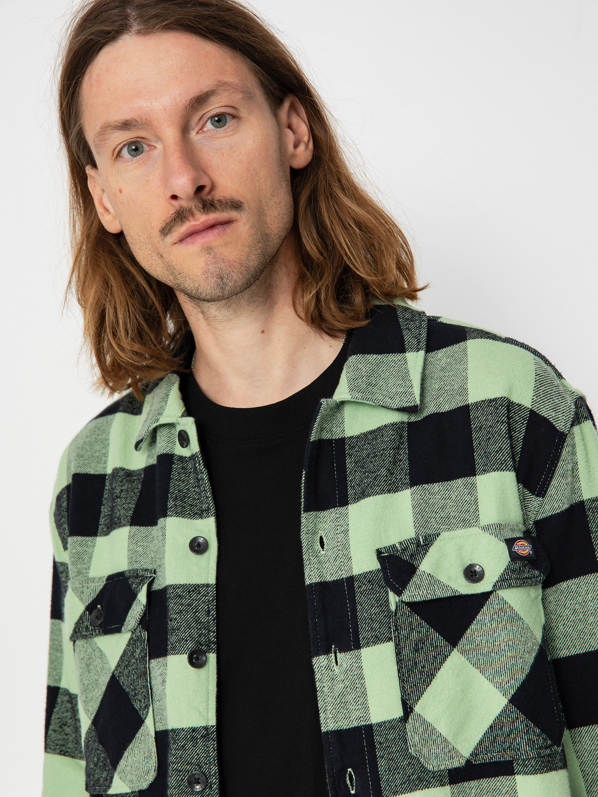 Košeľa Dickies New Sacramento (quiet green)