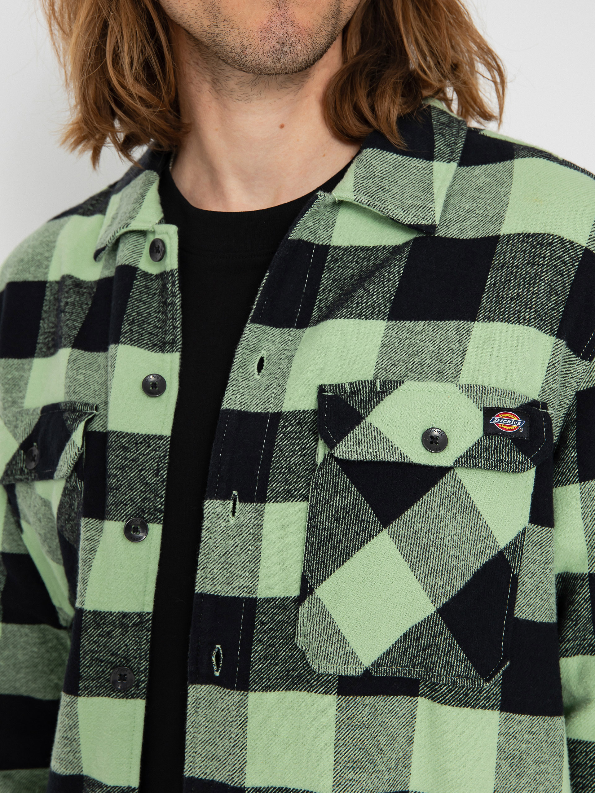 Košeľa Dickies New Sacramento (quiet green)