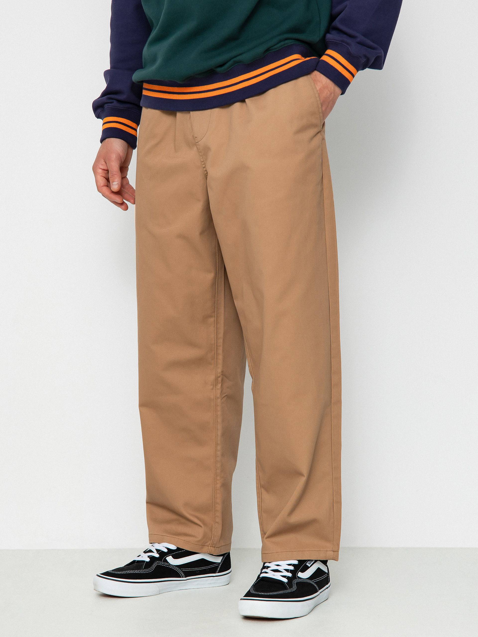 Nohavice Volcom Skate Vitals Simon B Ew (dusty brown)