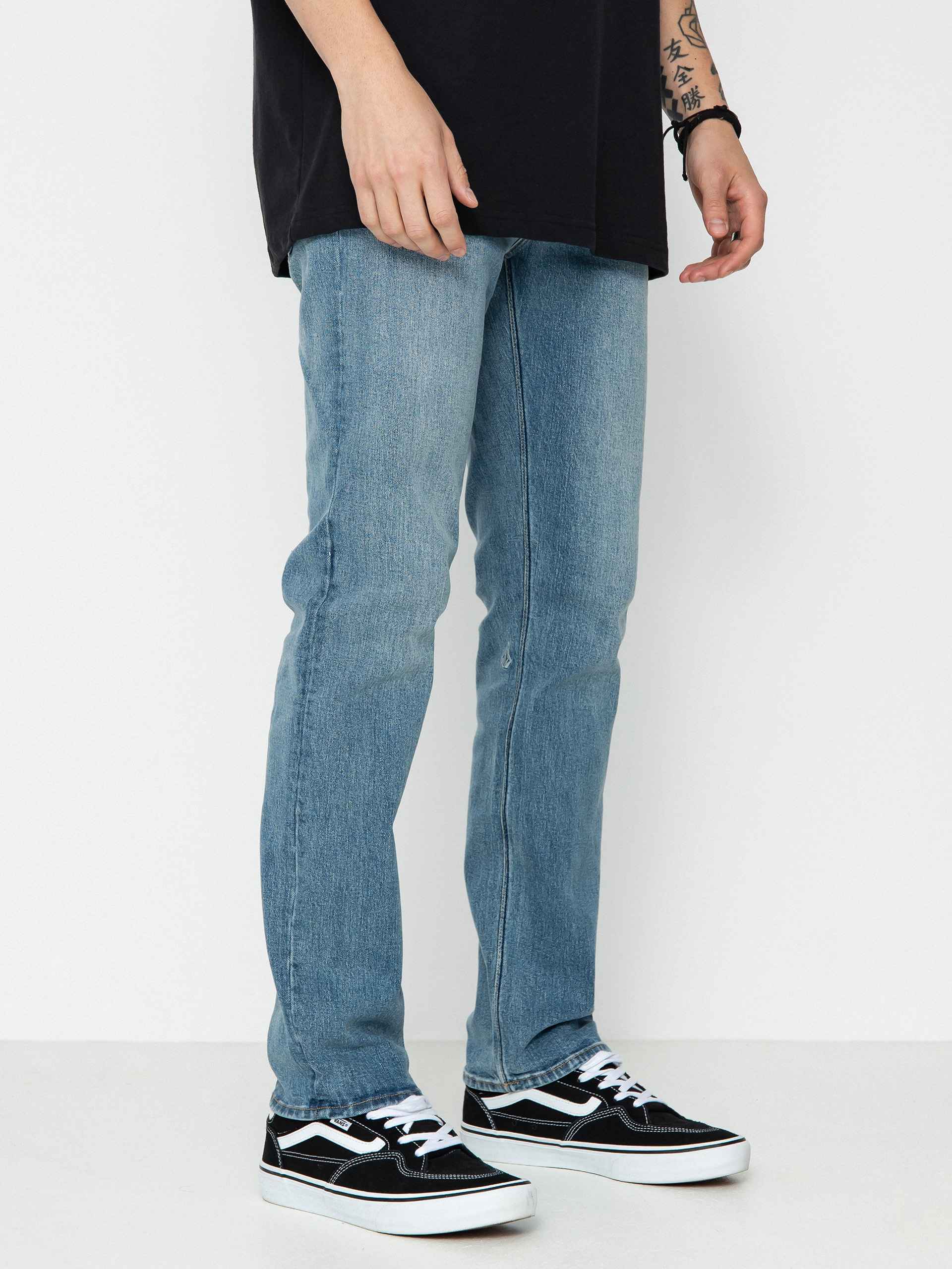Nohavice Volcom Solver Denim (old town indigo)