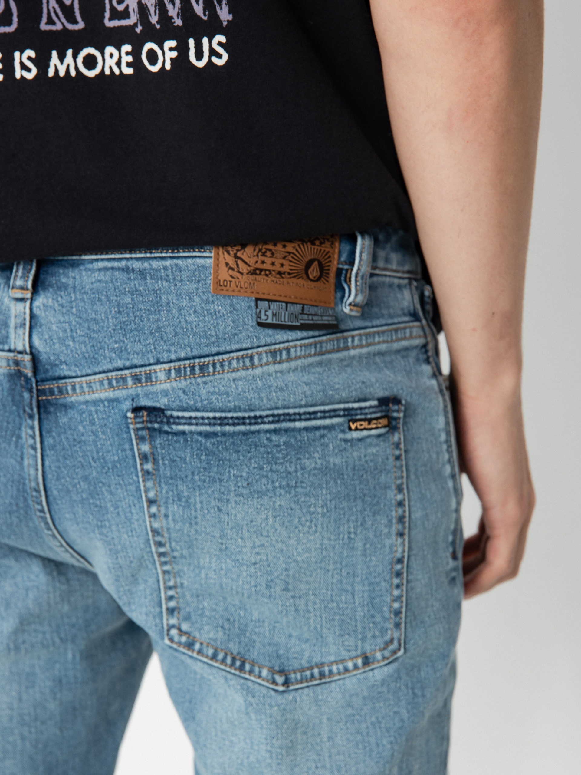 Nohavice Volcom Solver Denim (old town indigo)