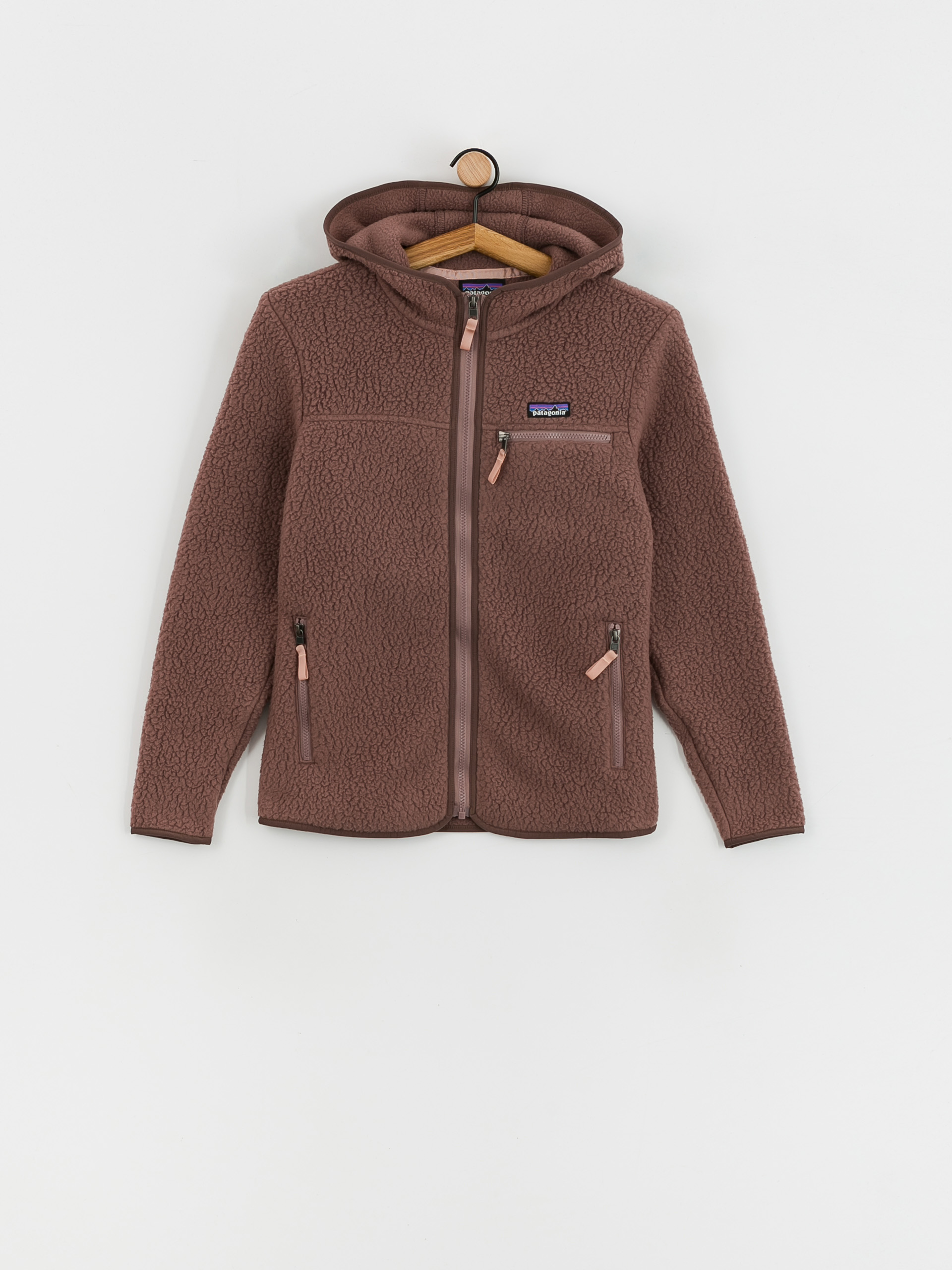 Dámsky Flisová mikina Patagonia Retro Pile Hoody (dusky brown)