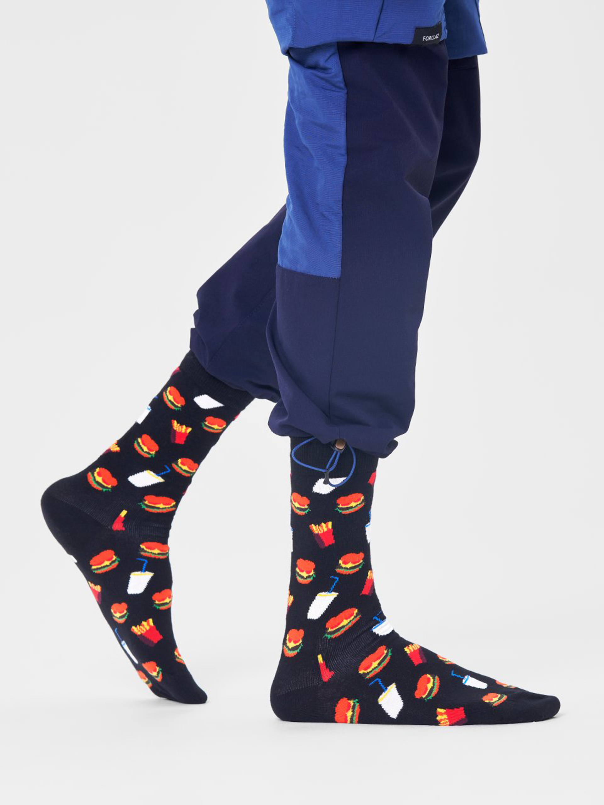 Ponožky Happy Socks Hamburger (black)