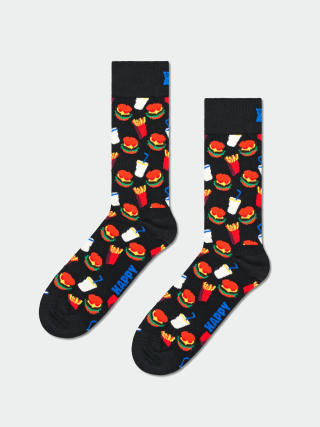 Ponožky Happy Socks Hamburger (black)