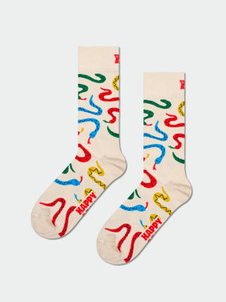 Ponožky Happy Socks Snakes (white)