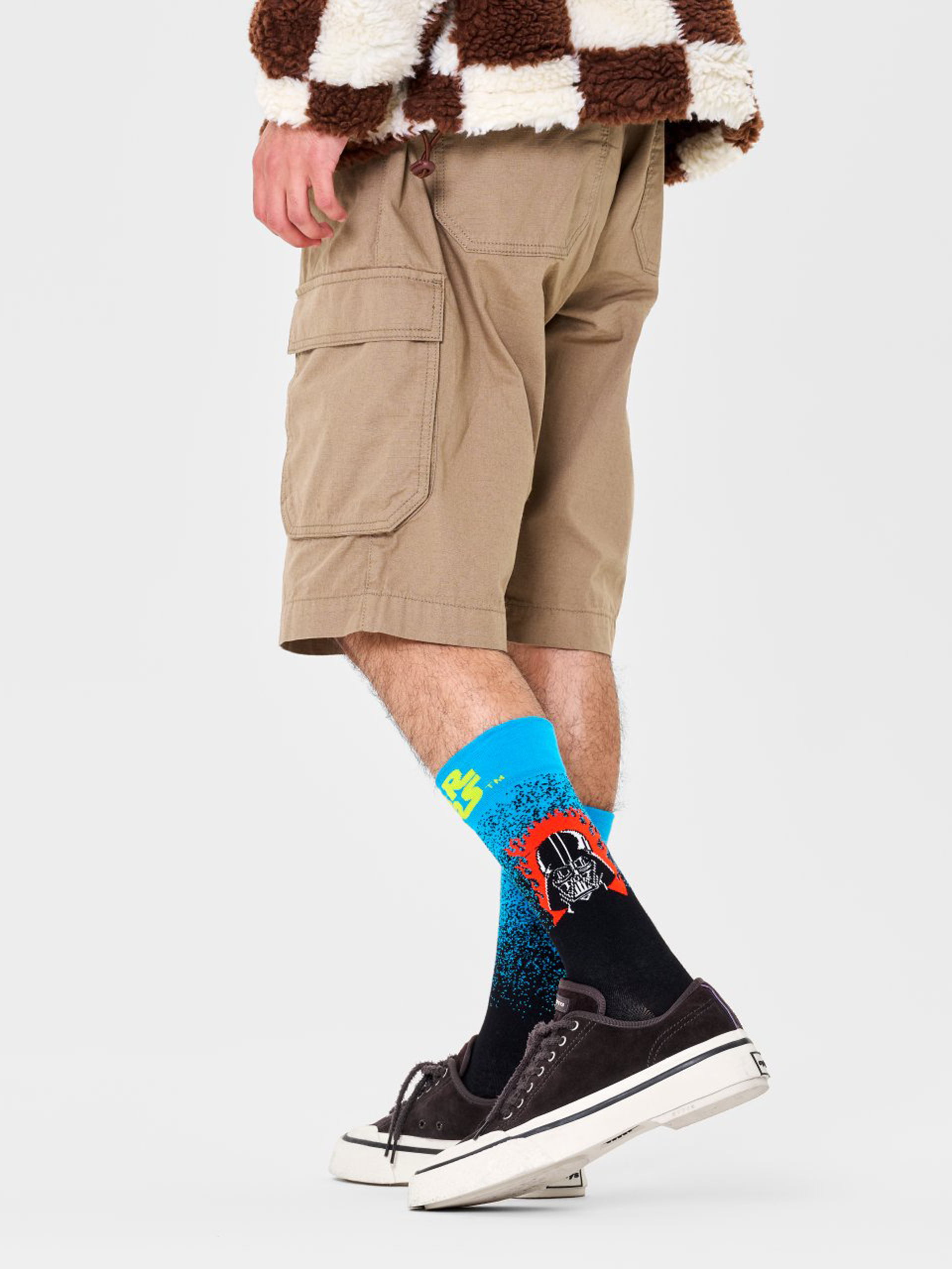 Ponožky Happy Socks Star Wars™ Darth Vader (black/blue)