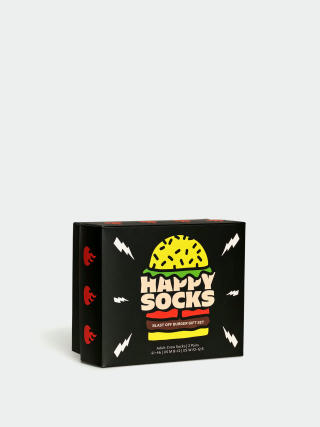 Ponožky Happy Socks 2 Pack Blast Off Burgers Gift Set (multi)