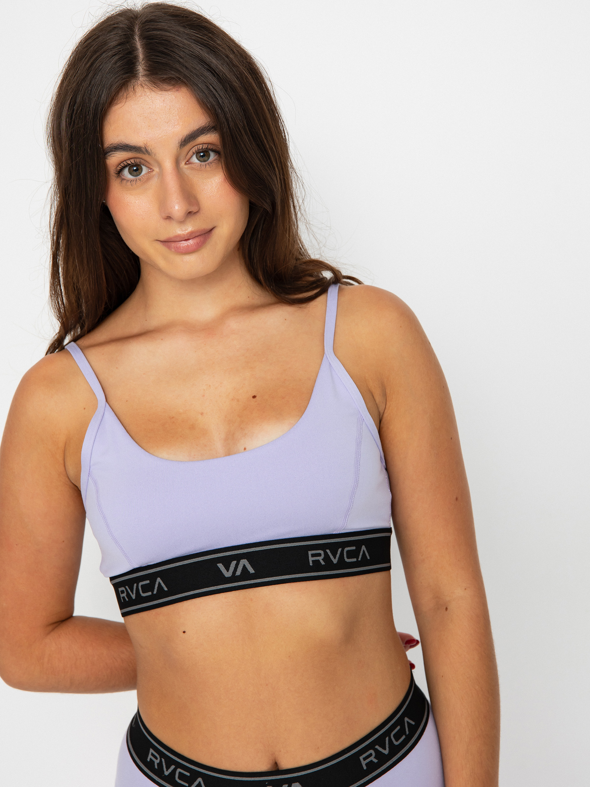 Plavky, vrchní diel RVCA Base Bra Wmn (lavender)