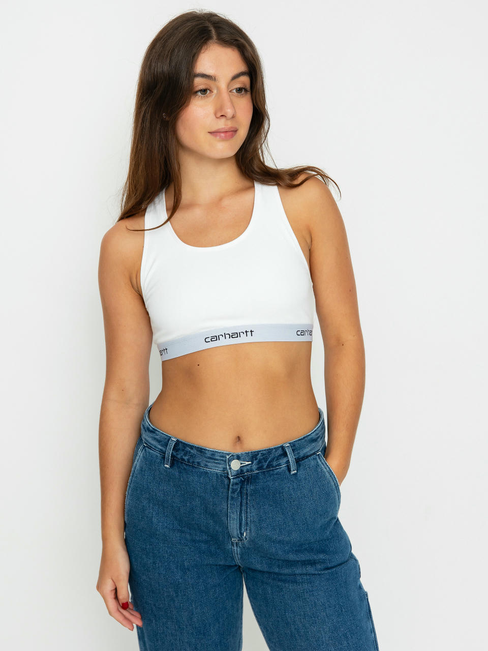 Top Carhartt WIP Top Script Racer Tank Wmn (white)