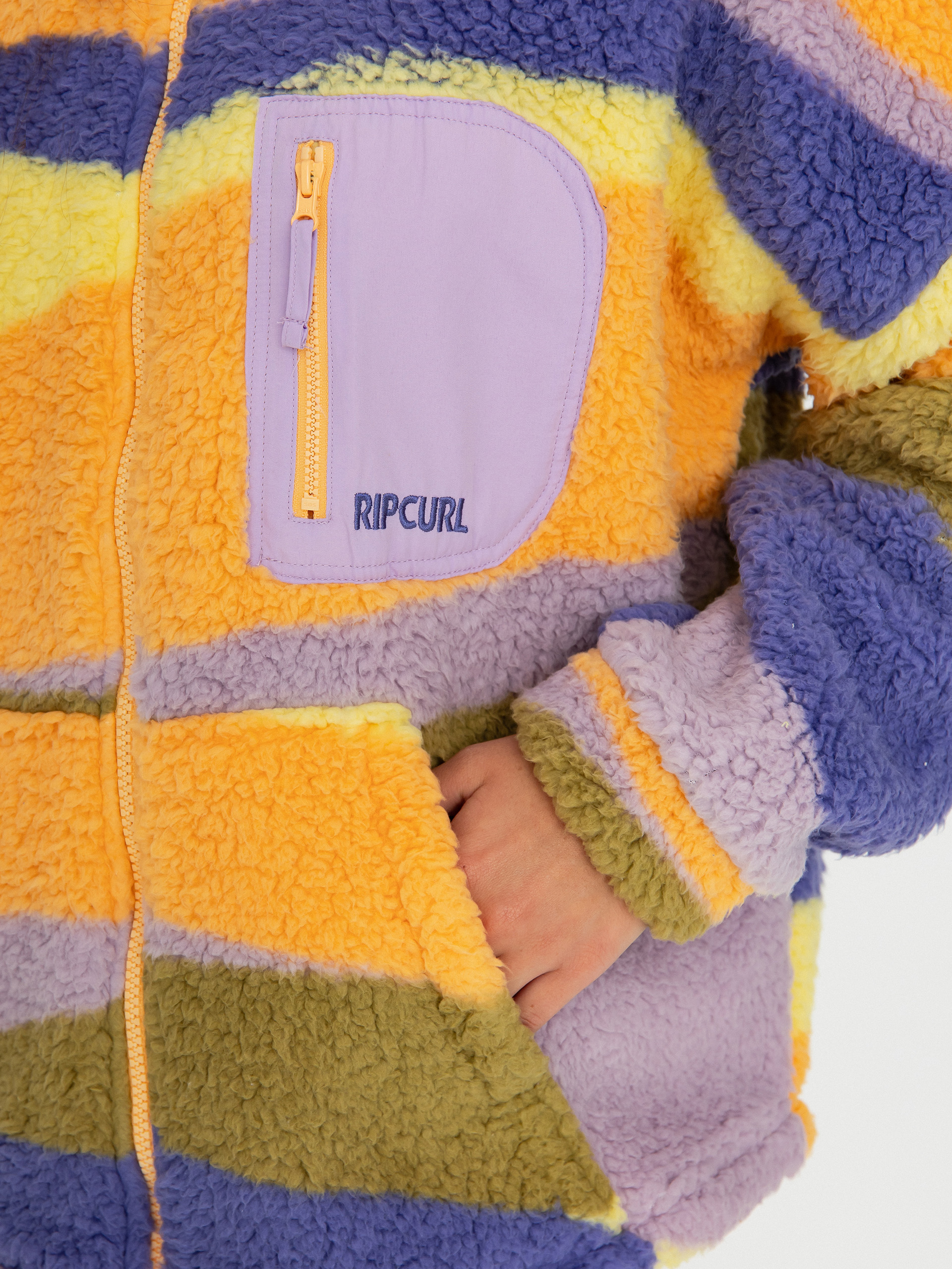 Dámsky Flisová mikina Rip Curl Sunrise Wavy (multicolor)