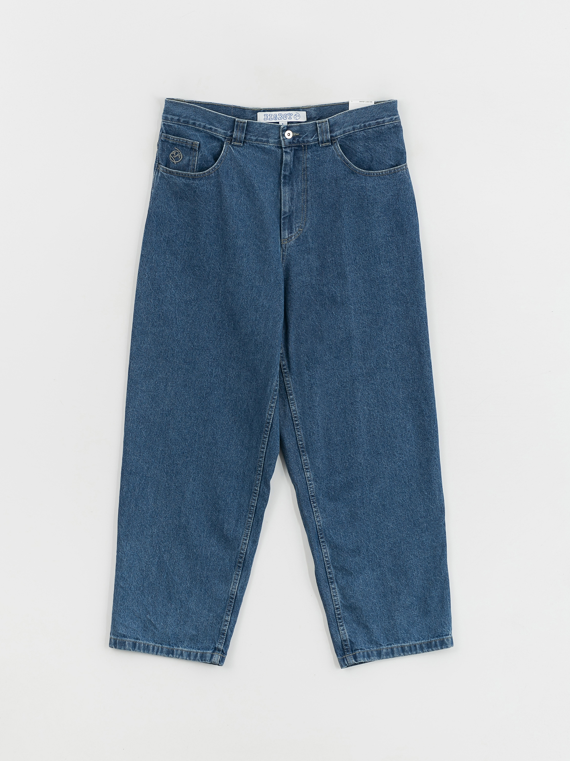Nohavice Polar Skate Big Boy Jeans (mid blue)