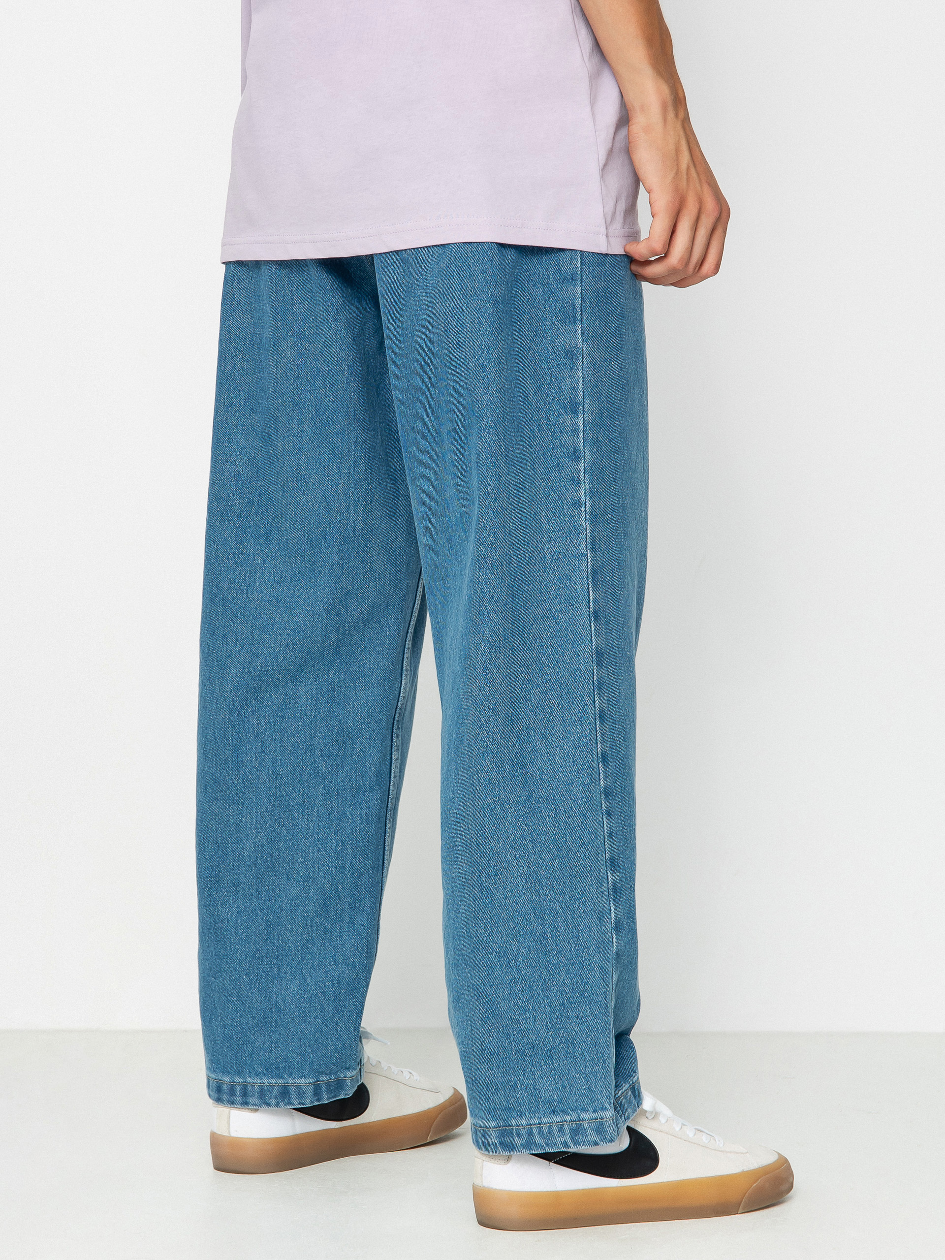 Nohavice Polar Skate 93! Denim (mid blue)