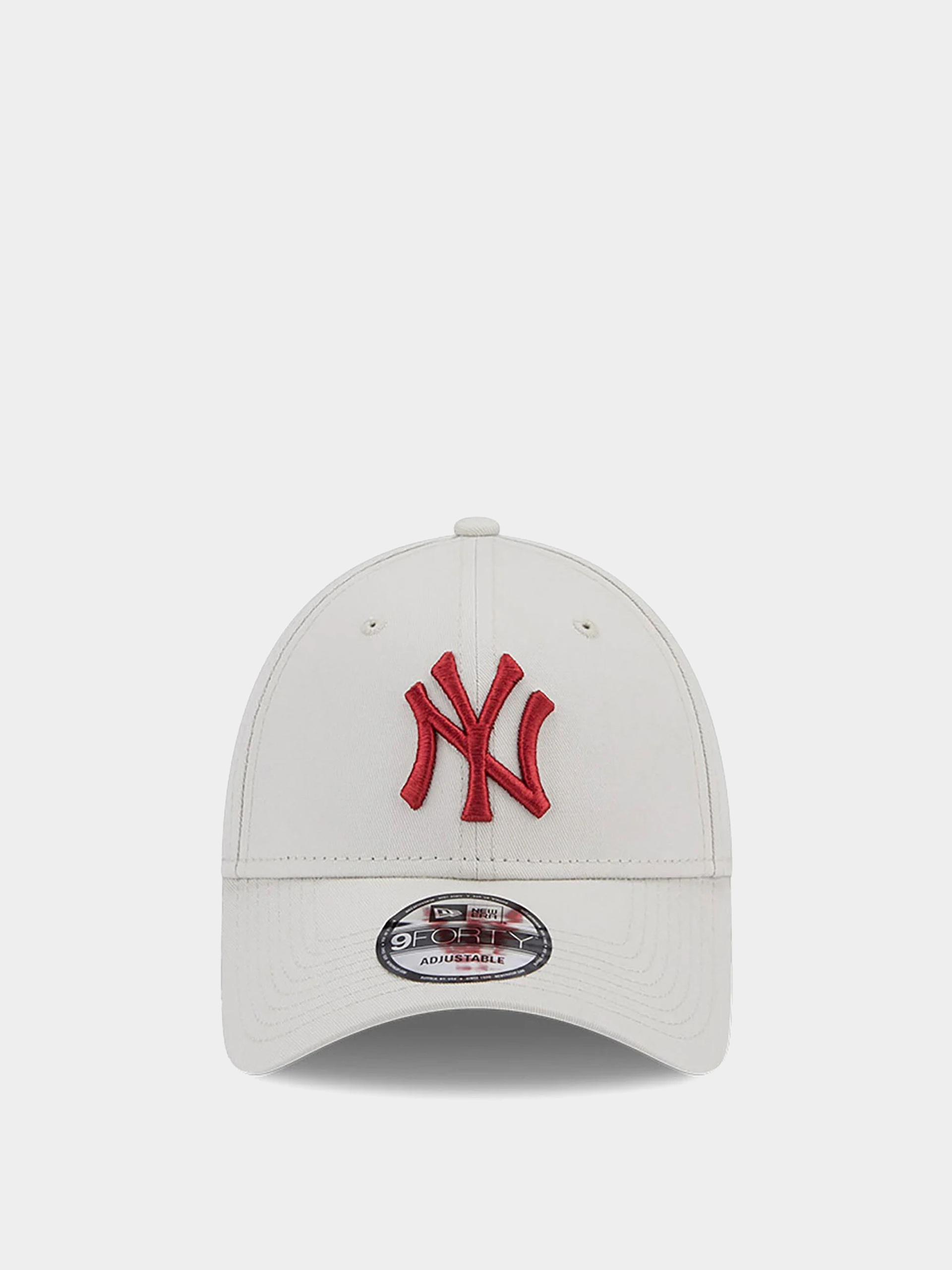 Šiltovka New Era League Essential 9Forty New York Yankees (stone/red)