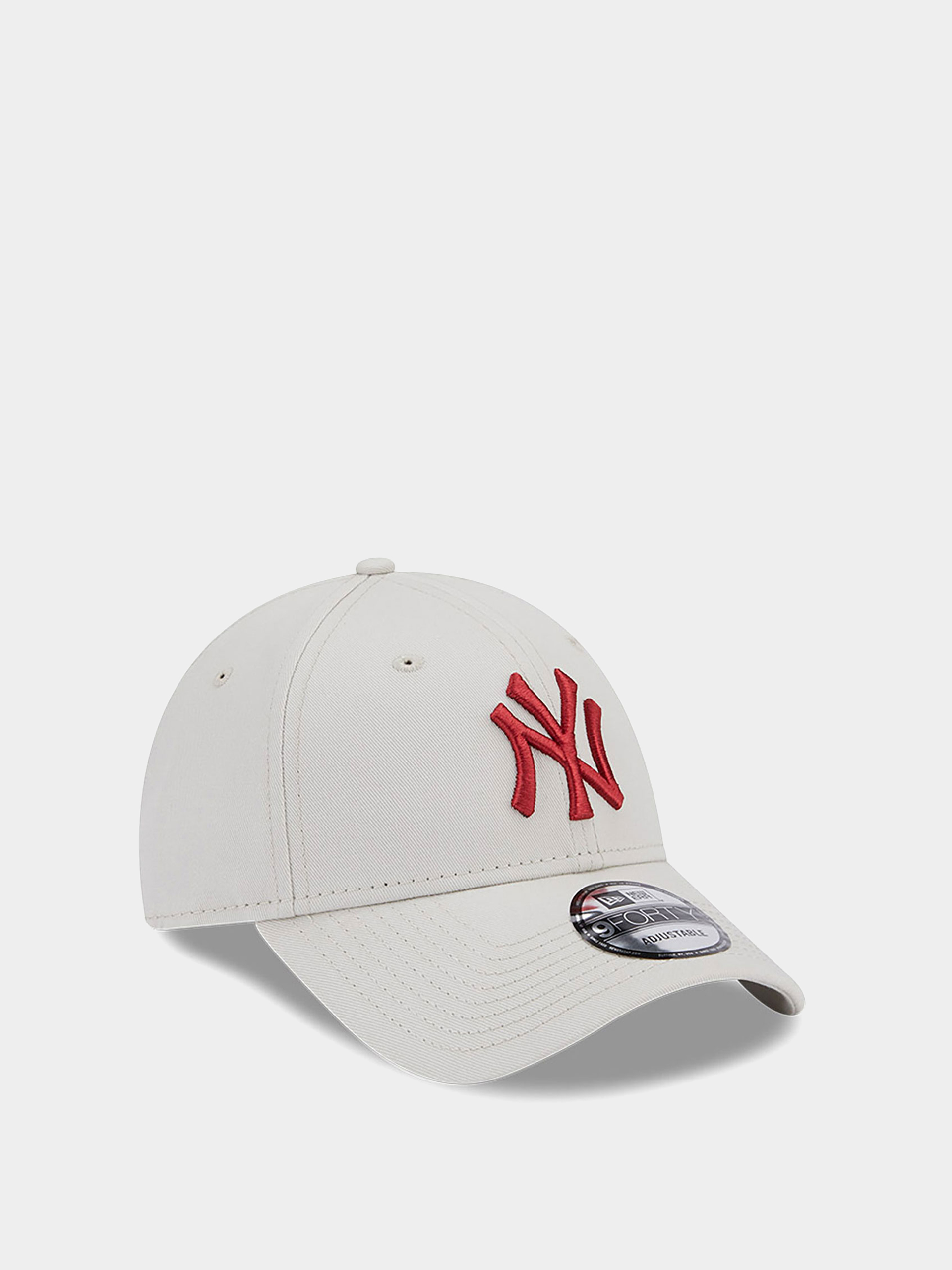 Šiltovka New Era League Essential 9Forty New York Yankees (stone/red)
