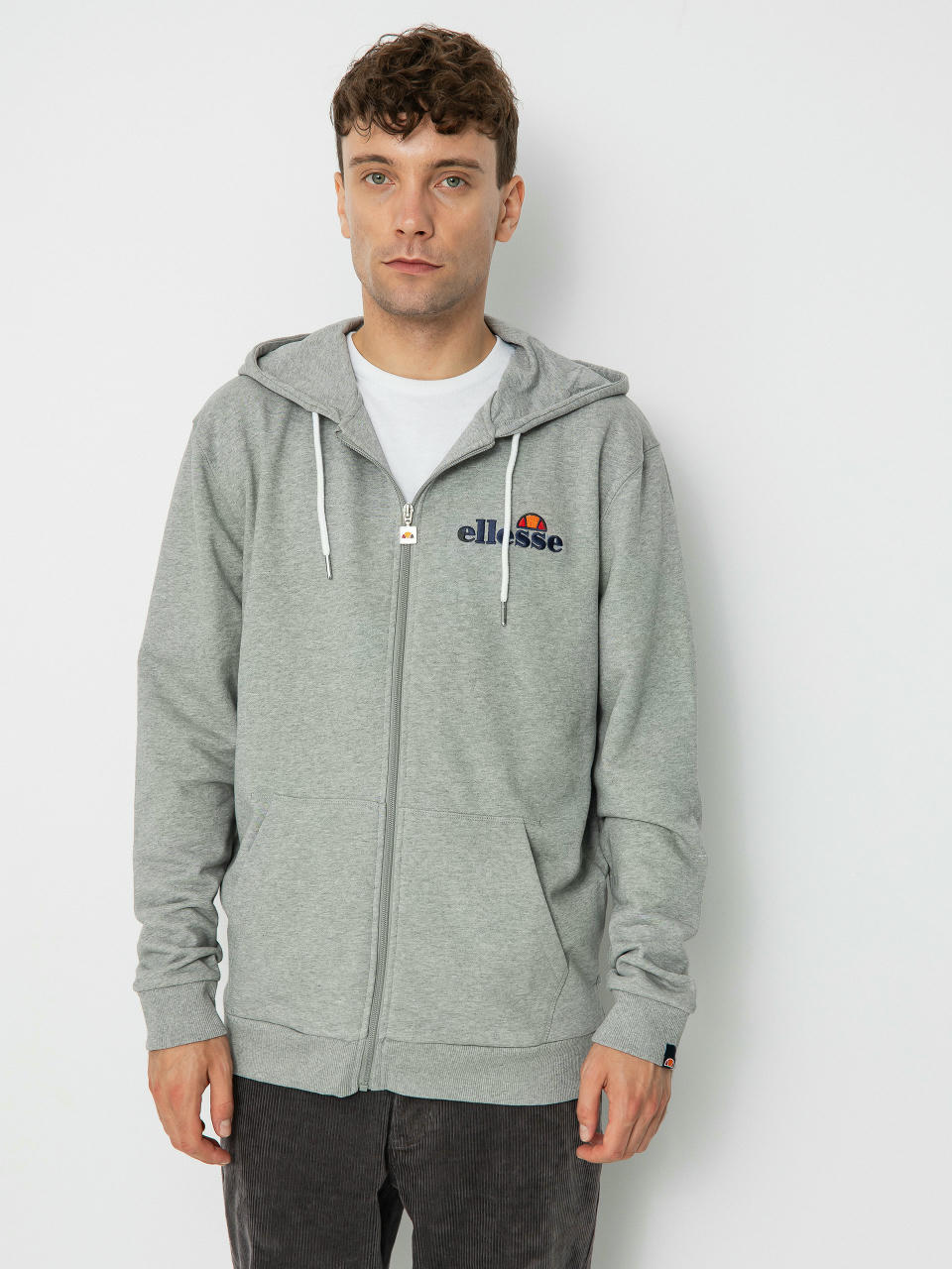 Mikina s kapucňou Ellesse Briero HD (grey marl)