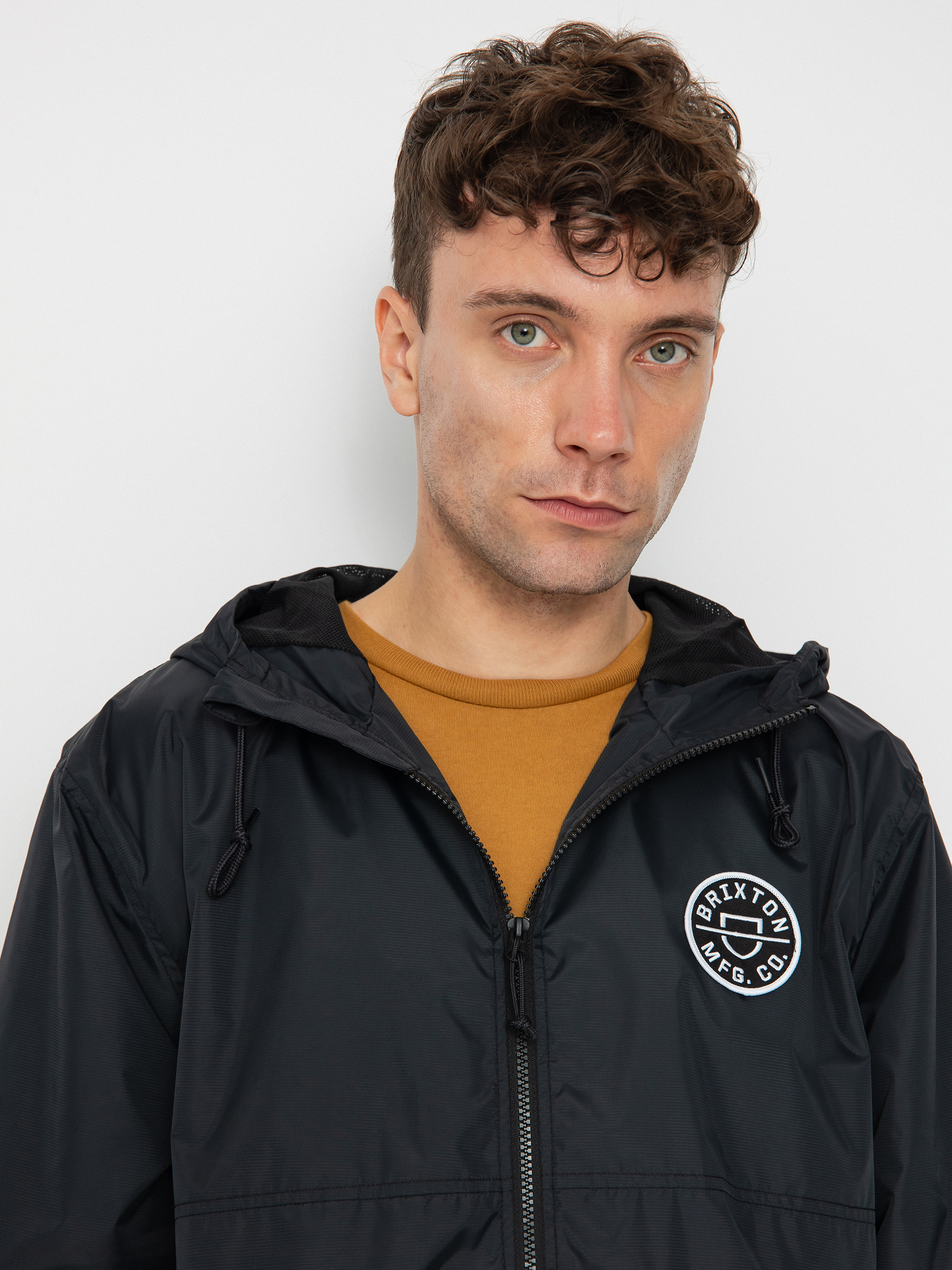 Bunda Brixton Claxton Crest Lw ZHD (black/black)