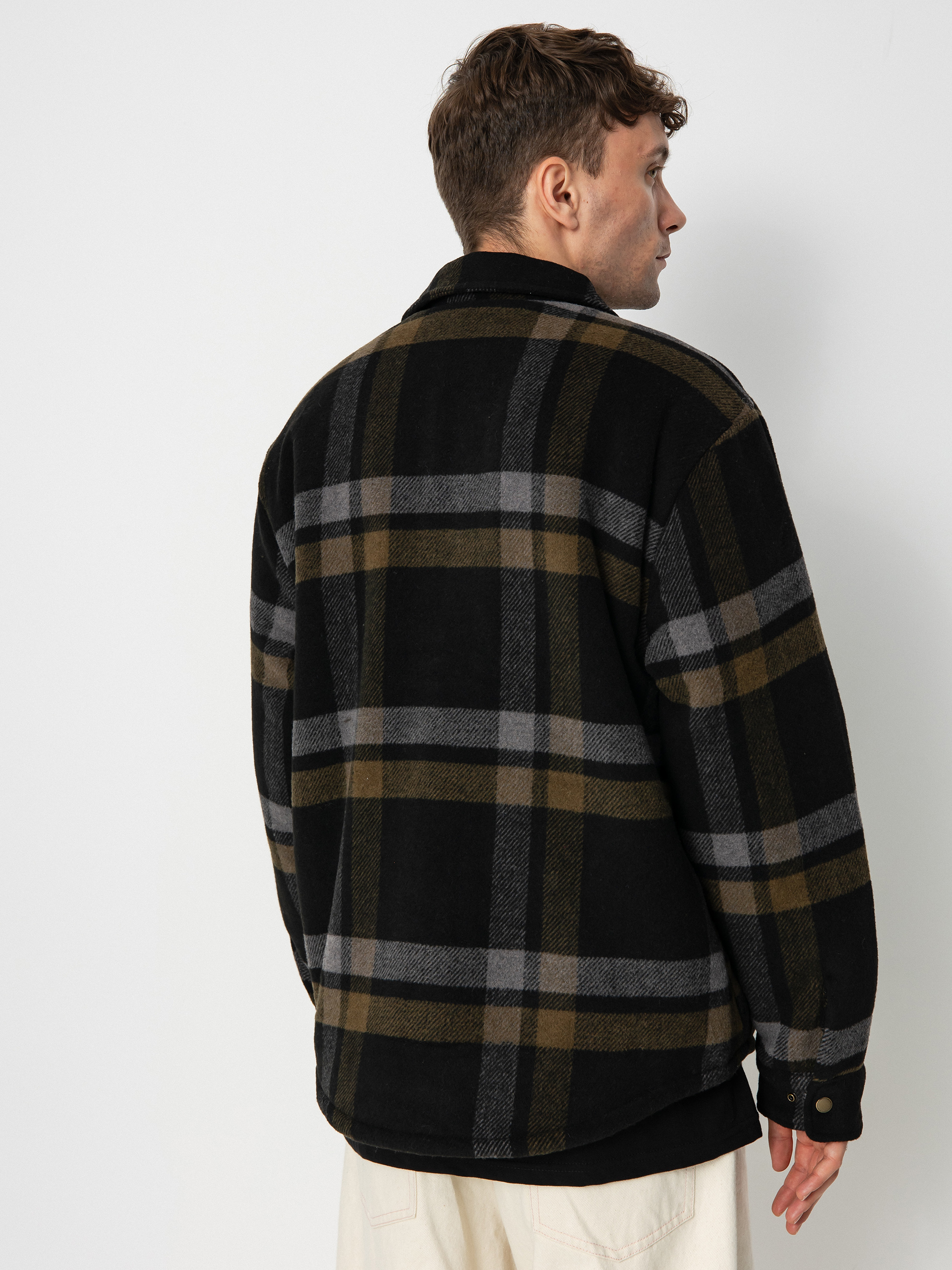 Bunda Brixton Durham Lined (black/charcoal/desert palm)