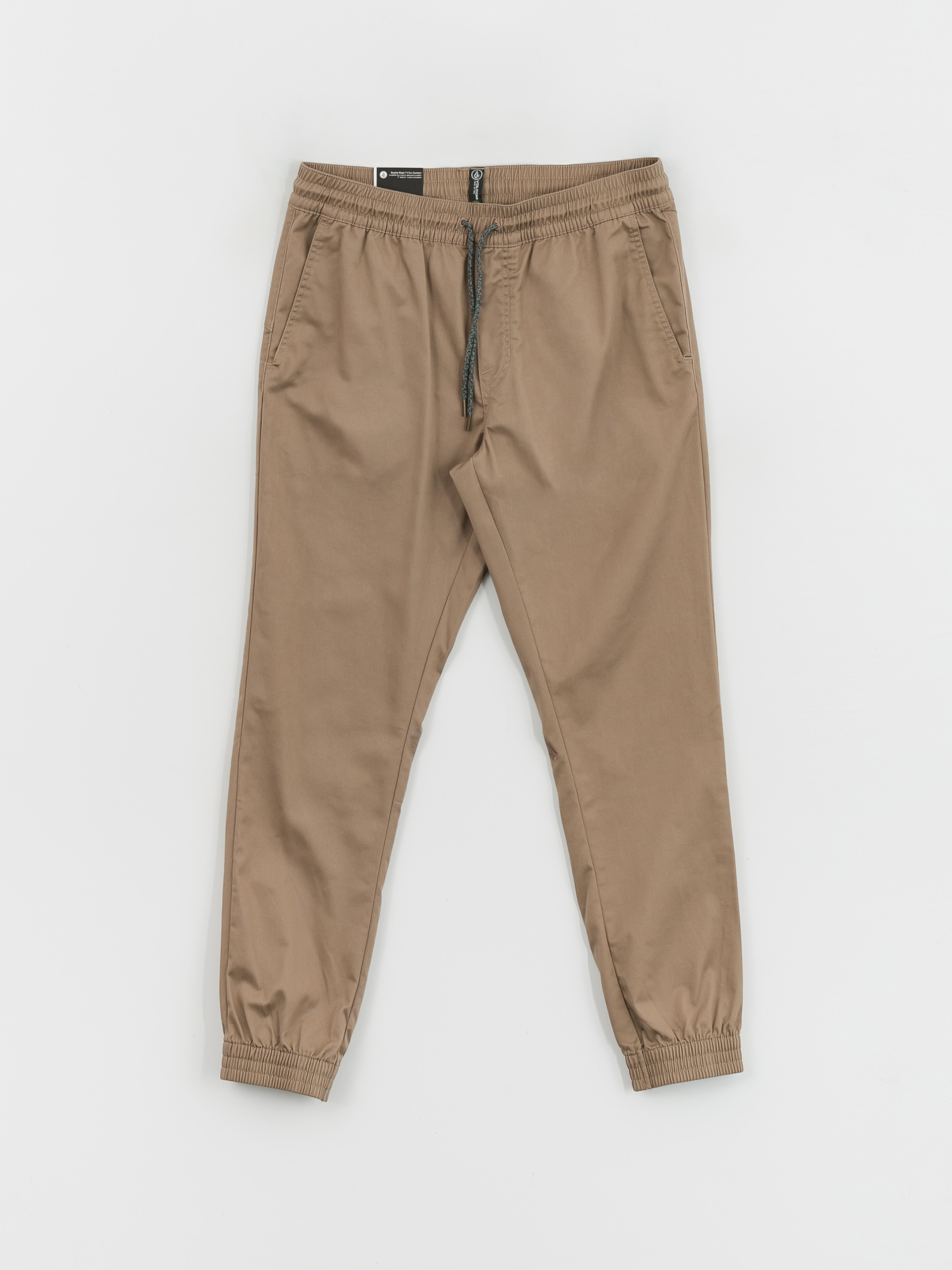 Nohavice Volcom Frickin Slim Jogger (khaki)