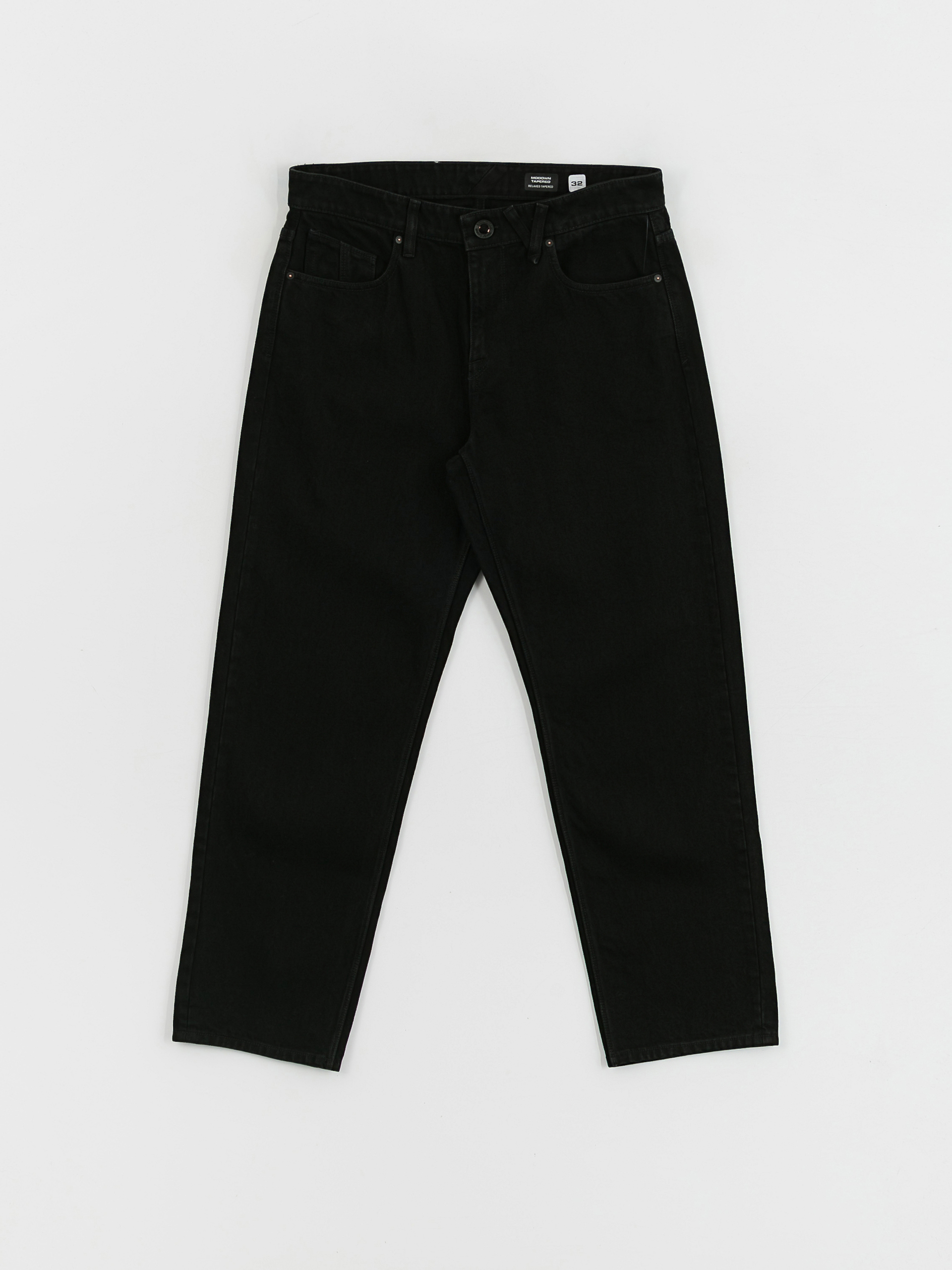 Nohavice Volcom Modown Tapered Denim (black)