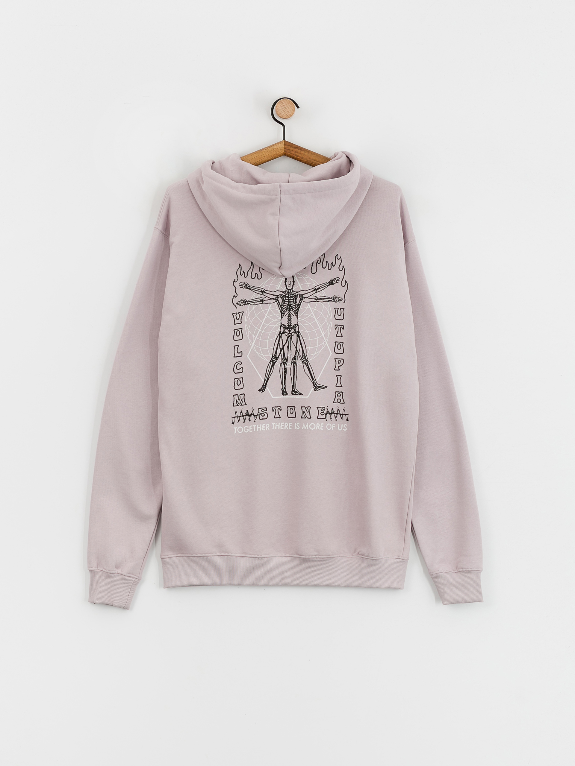 Mikina s kapucňou Volcom Watanite HD (iris purple)