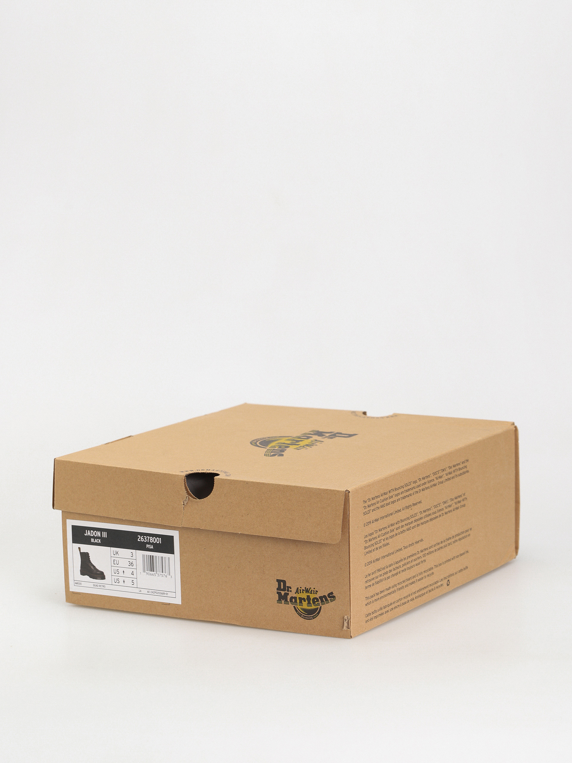 Topánky Dr. Martens Jadon III (black pisa)