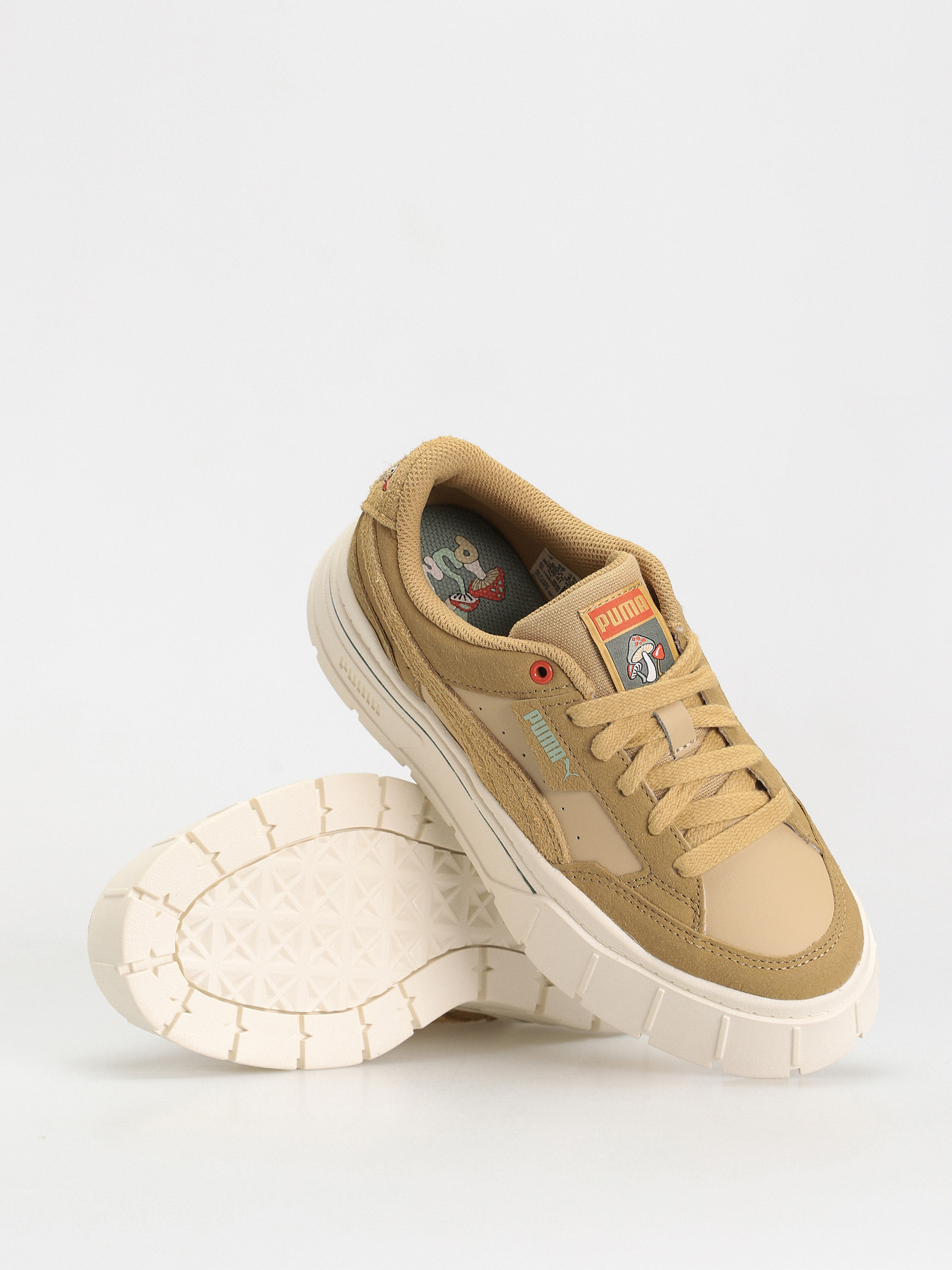 Topánky Puma Mayze Stack Re Place Wmn (beige granola)