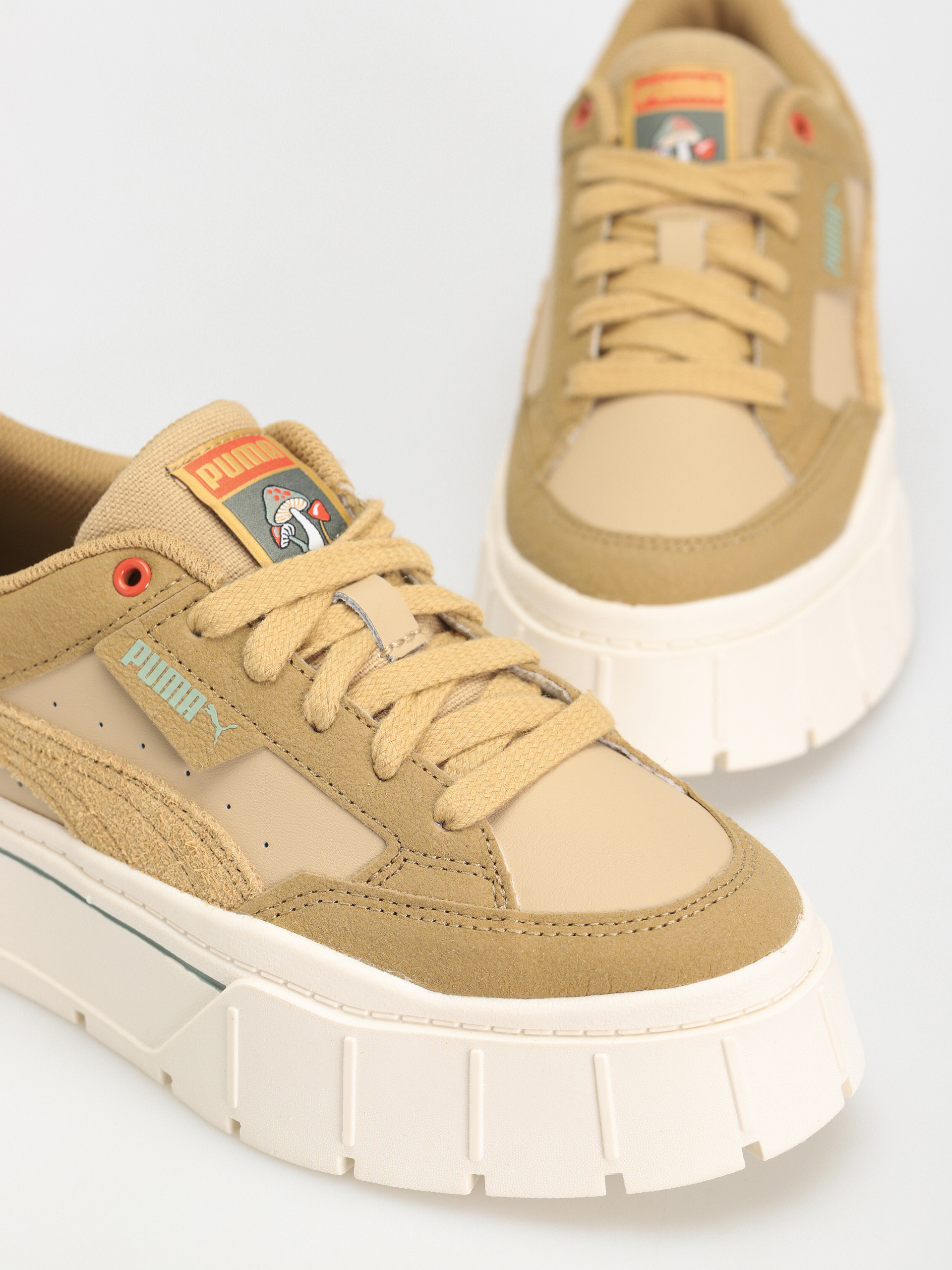 Topánky Puma Mayze Stack Re Place Wmn (beige granola)
