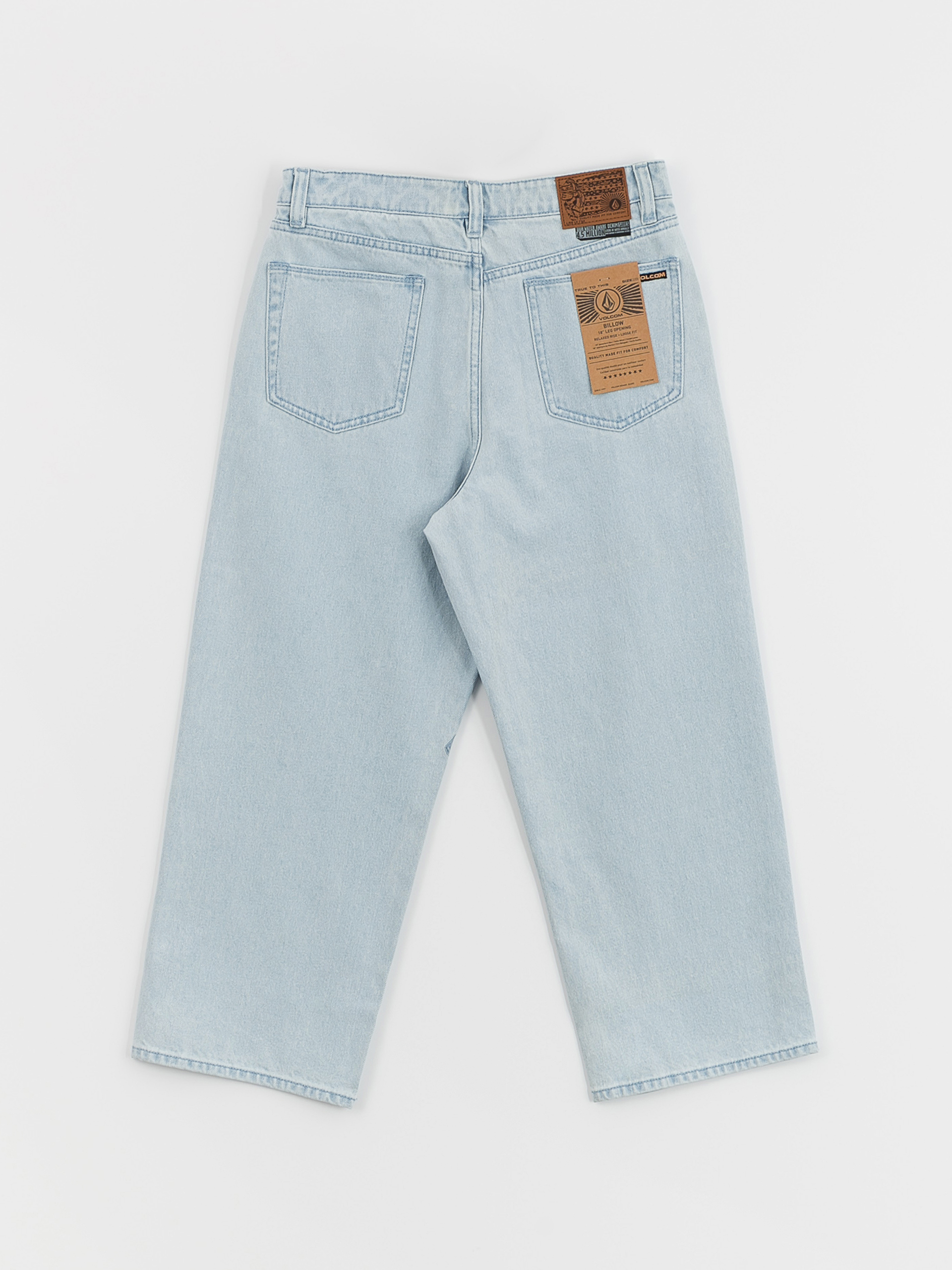Nohavice Volcom Billow Denim JR (light blue)