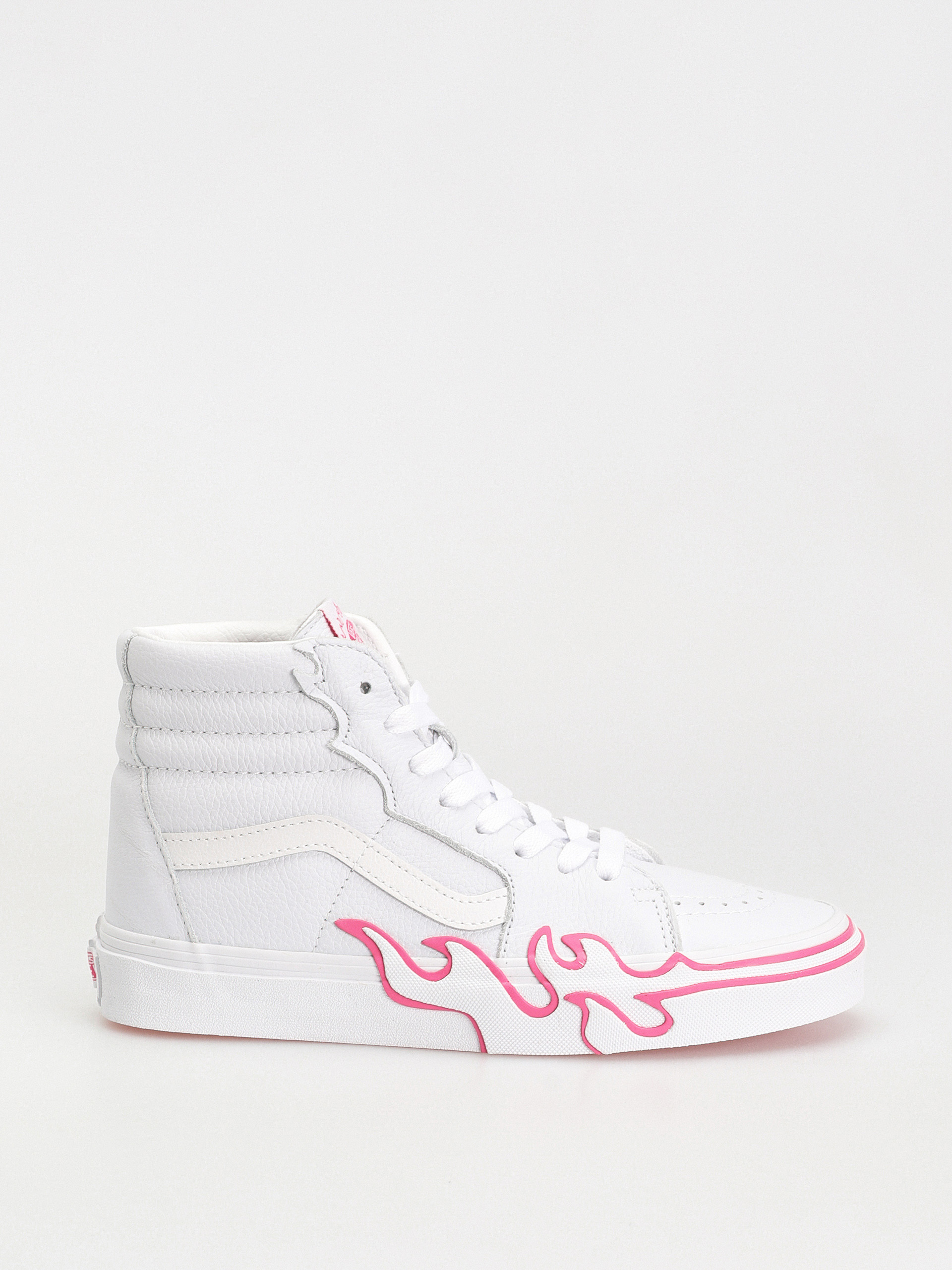 Topánky Vans Sk8 Hi Flame (pop pink glo)