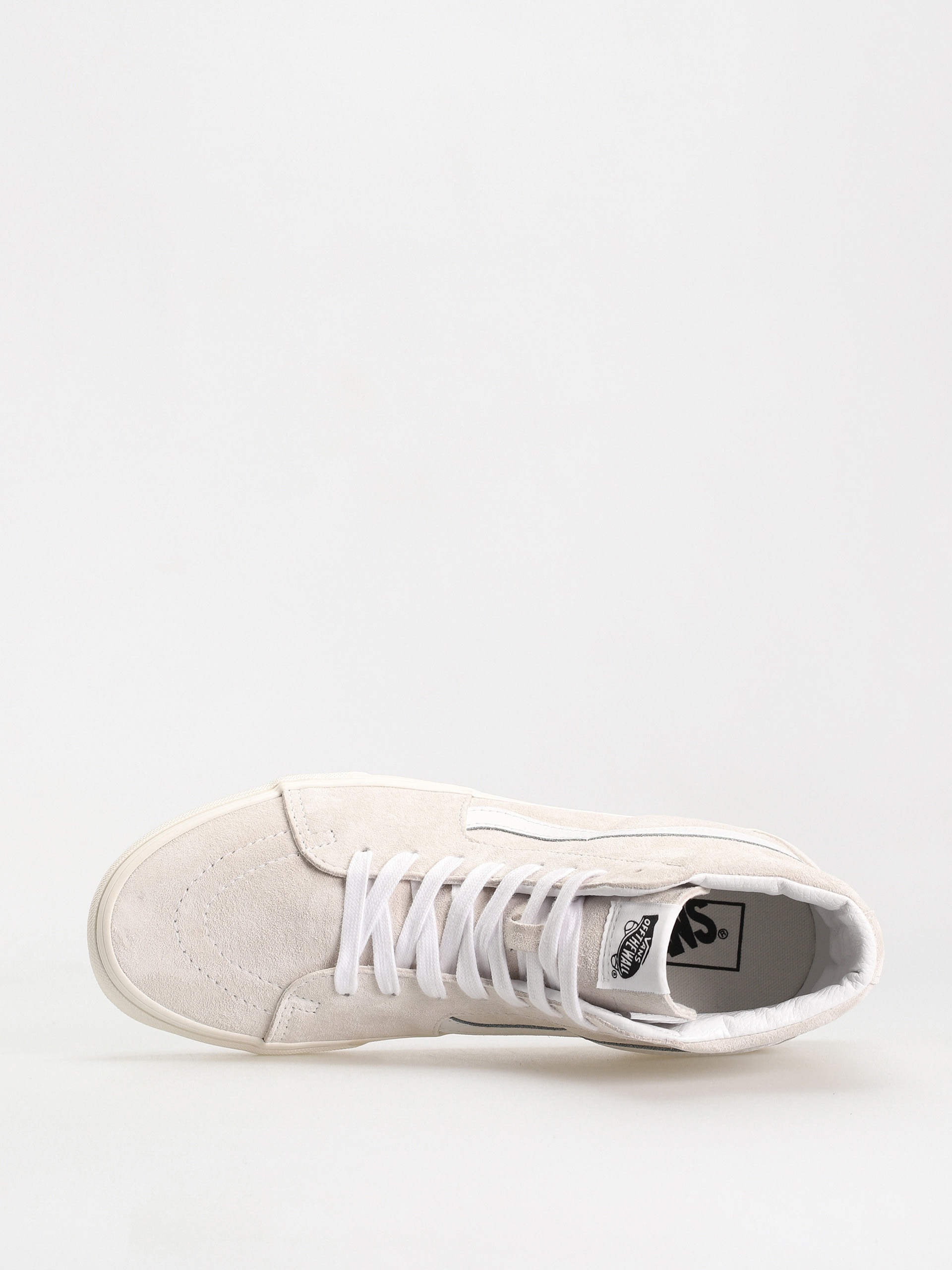 Topánky Vans Sk8 Hi (pig suede blanc de blanc)