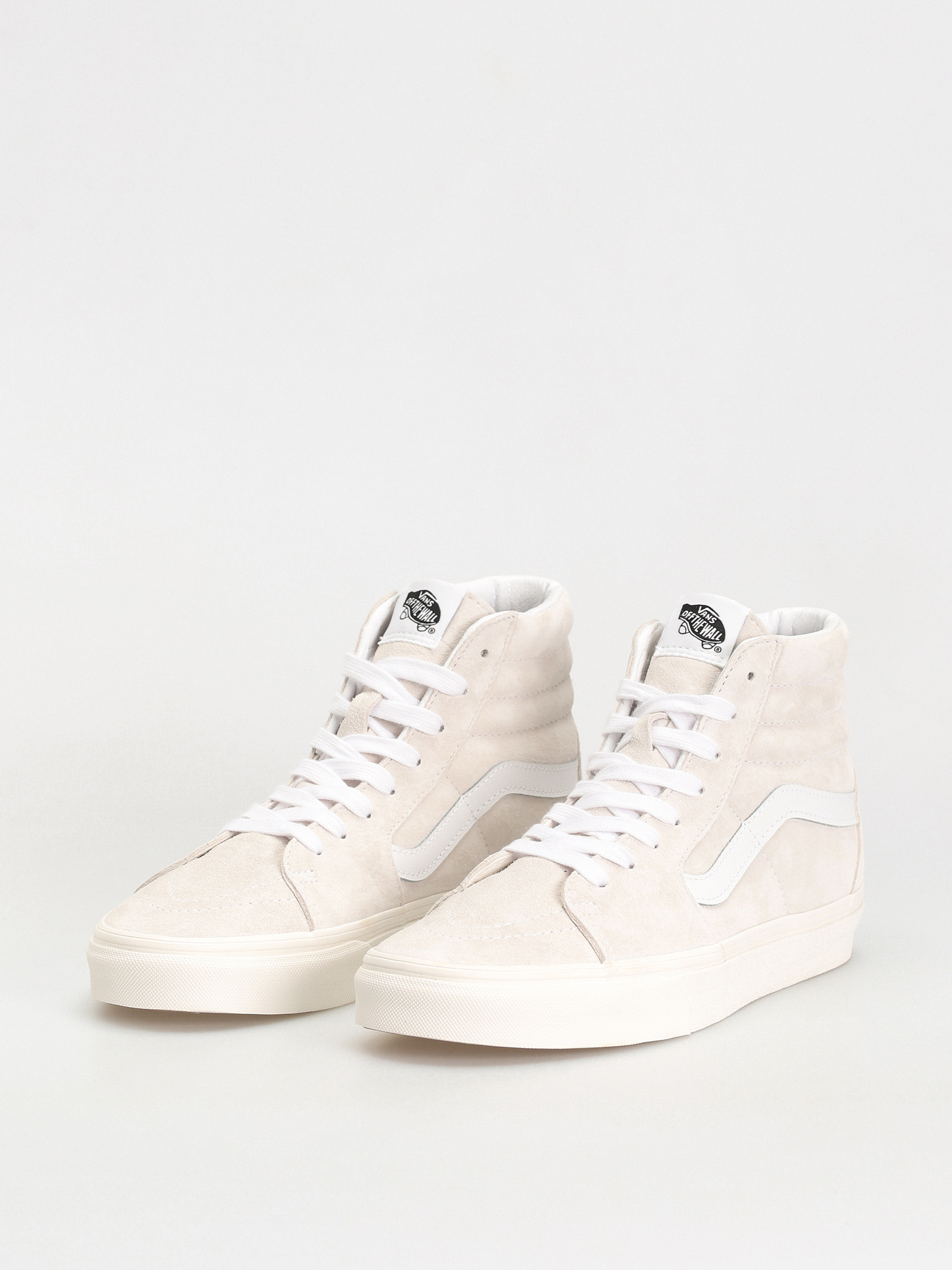 Topánky Vans Sk8 Hi (pig suede blanc de blanc)