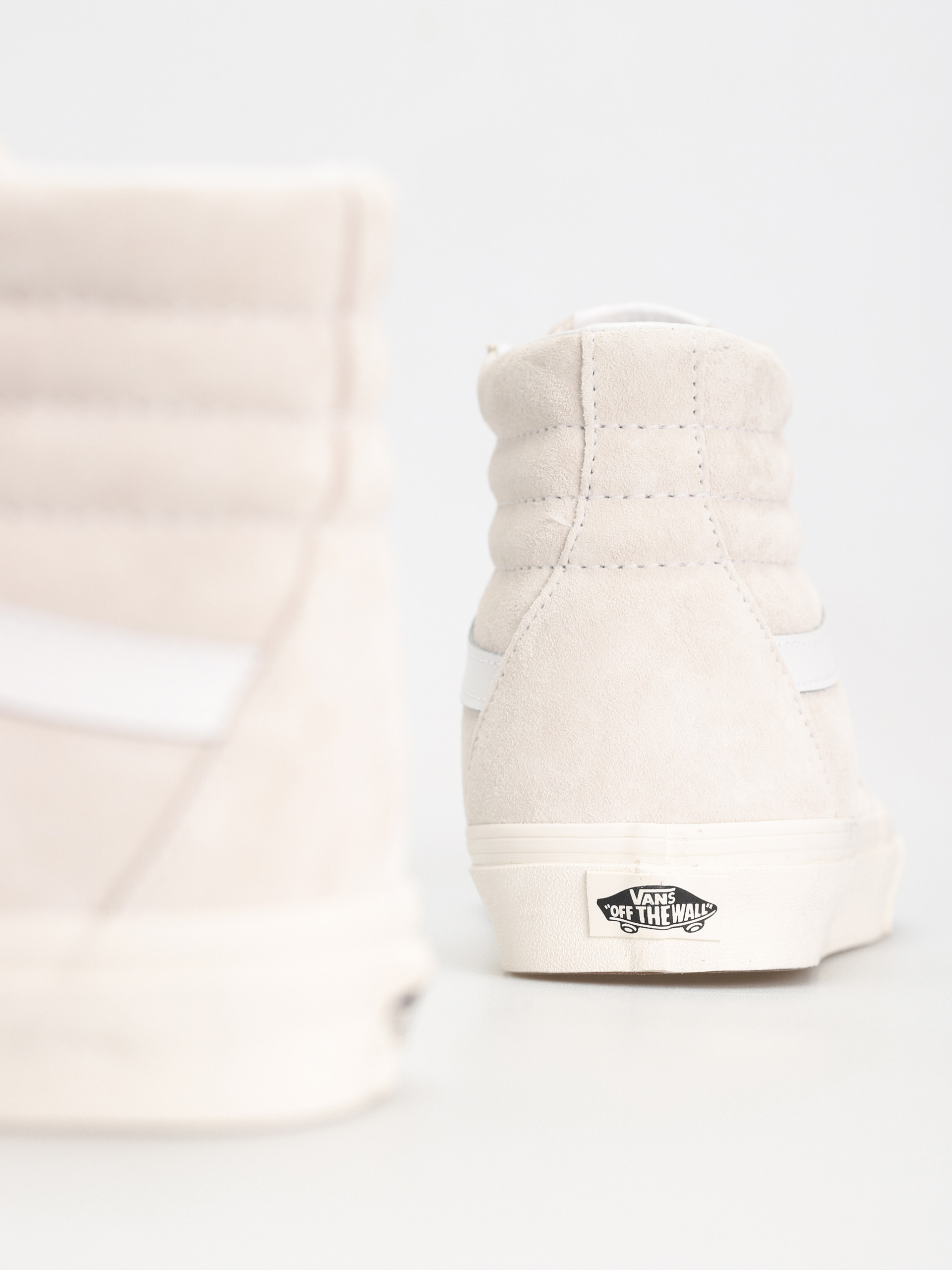 Topánky Vans Sk8 Hi (pig suede blanc de blanc)