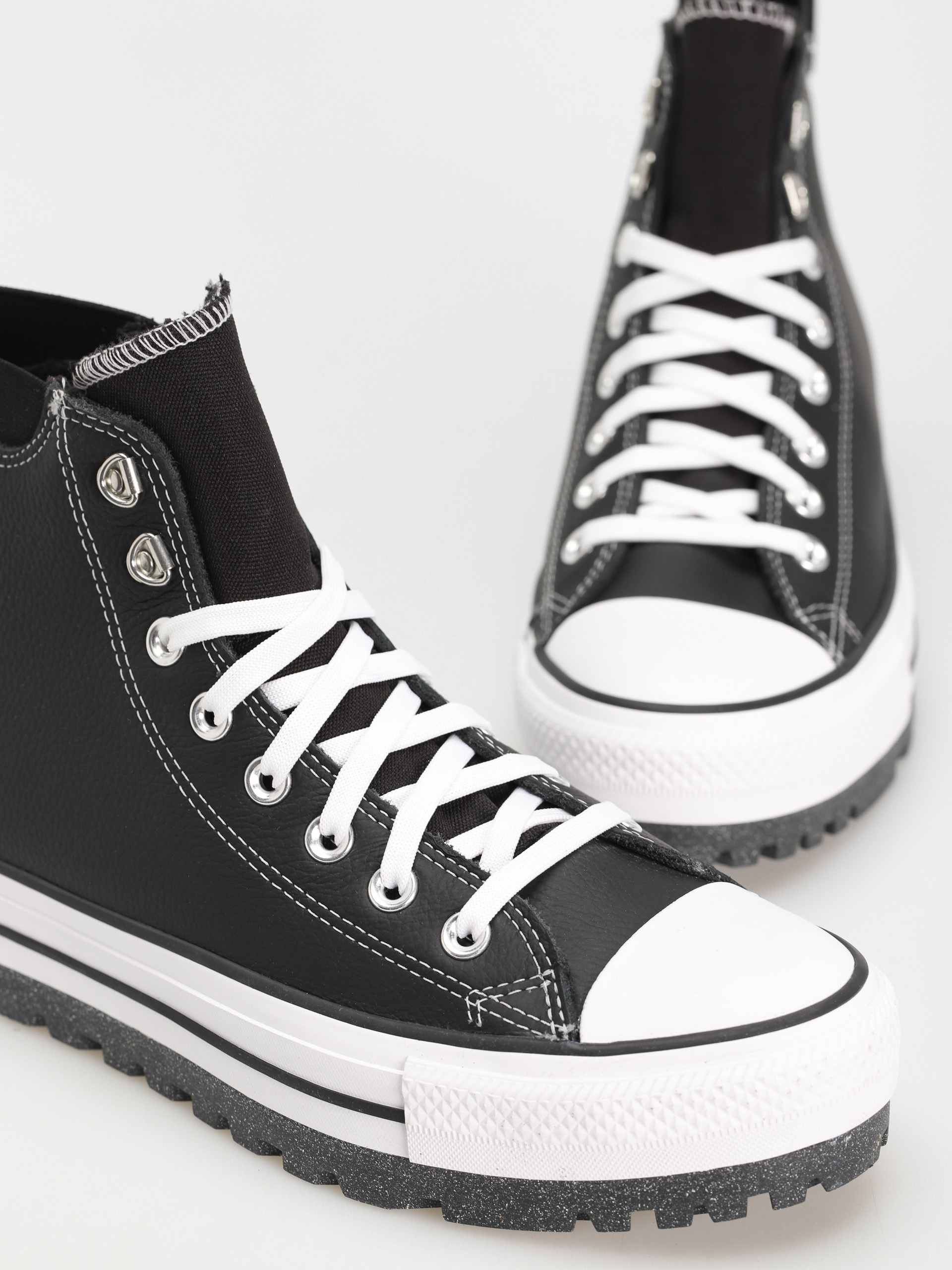Topánky Converse Chuck Taylor City Trek Wp Hi (black/white/silver)