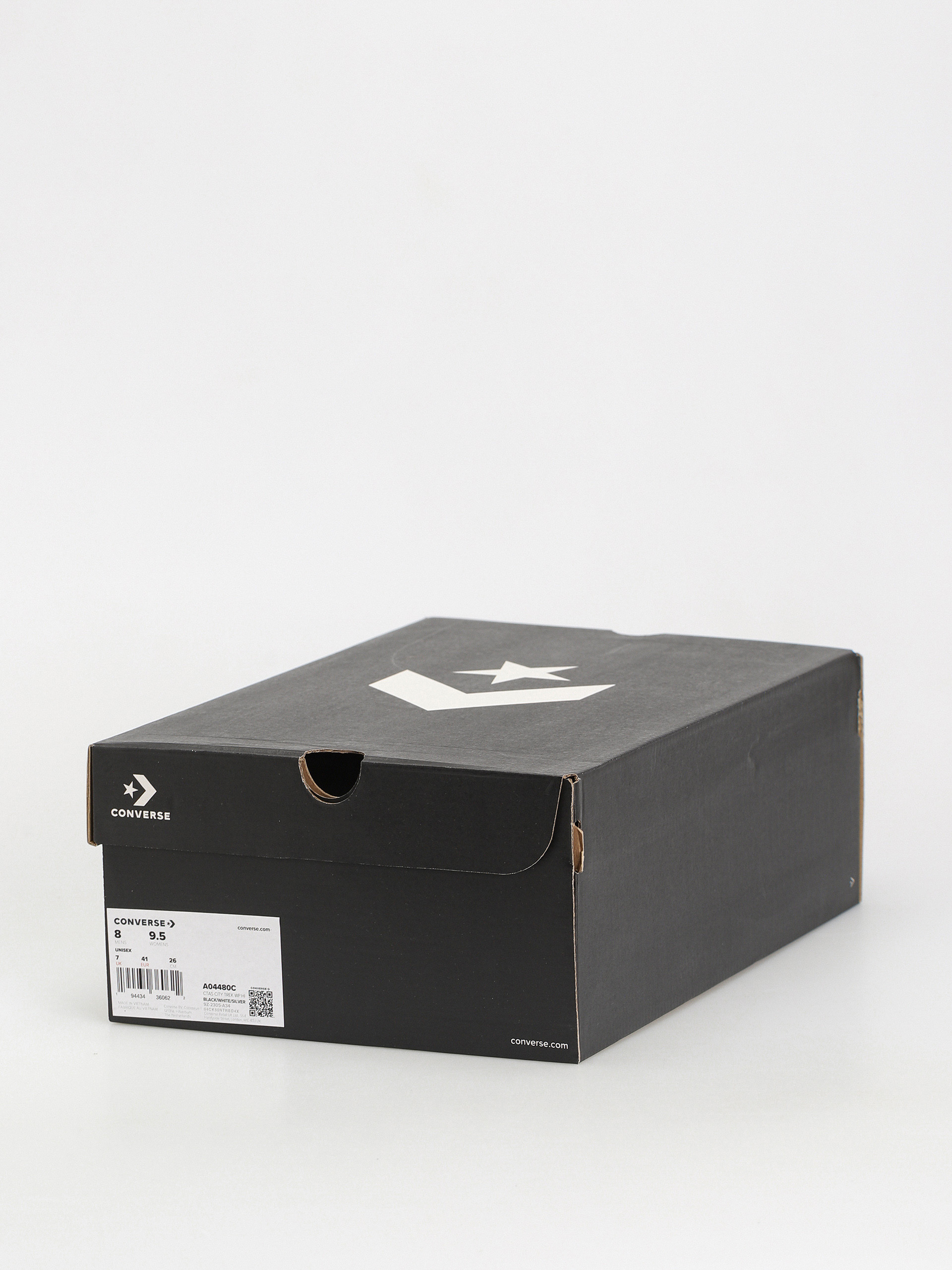 Topánky Converse Chuck Taylor City Trek Wp Hi (black/white/silver)