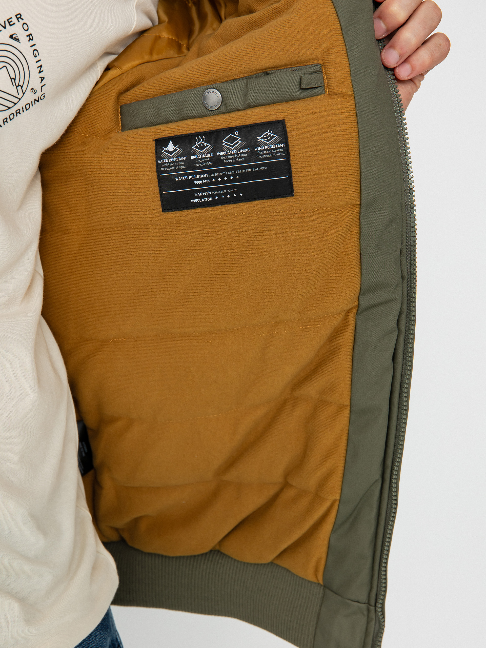 Bunda Volcom Hernan 5K (wintermoss)