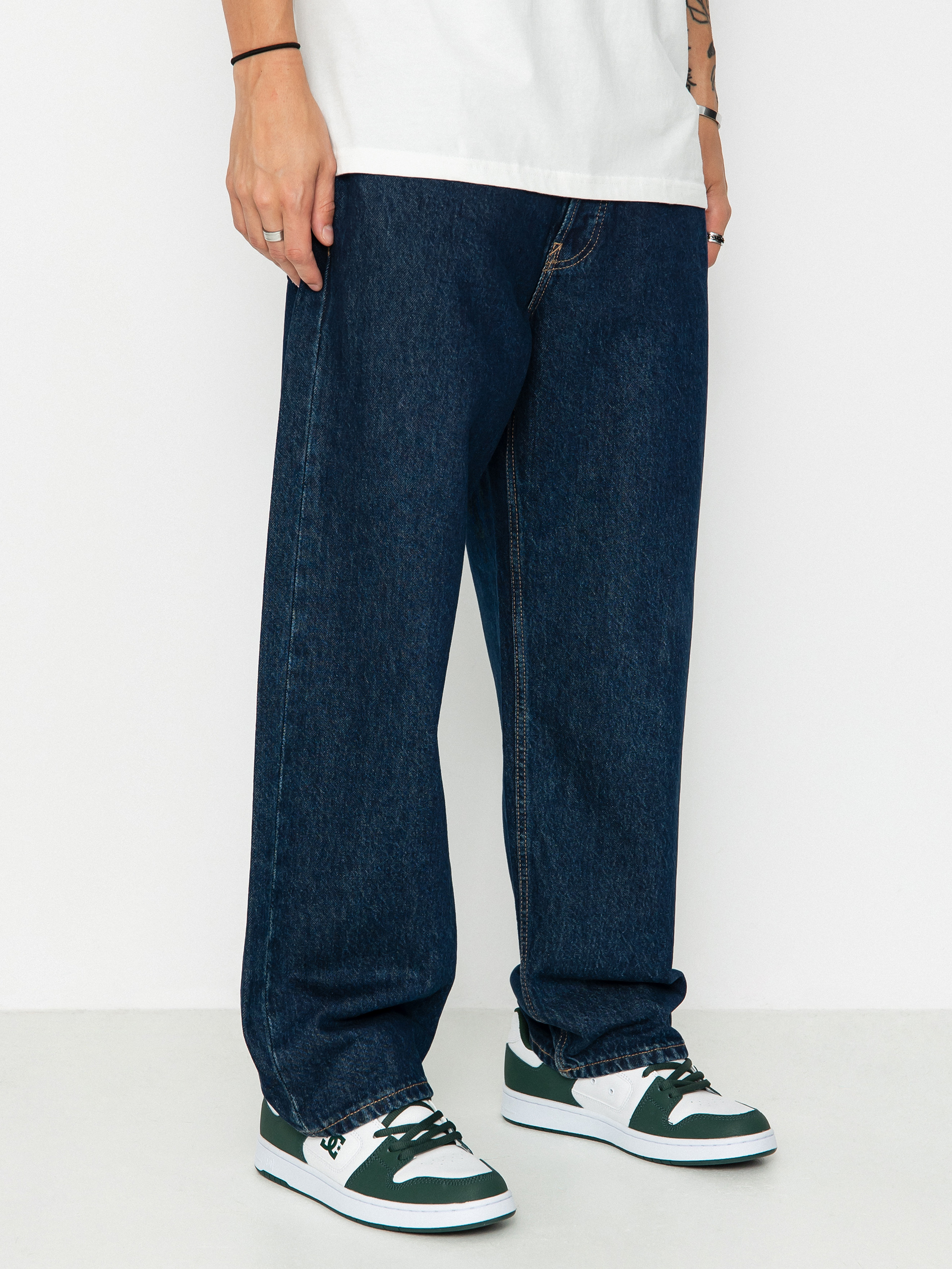 Nohavice DC Worker Baggy (indigo dark)