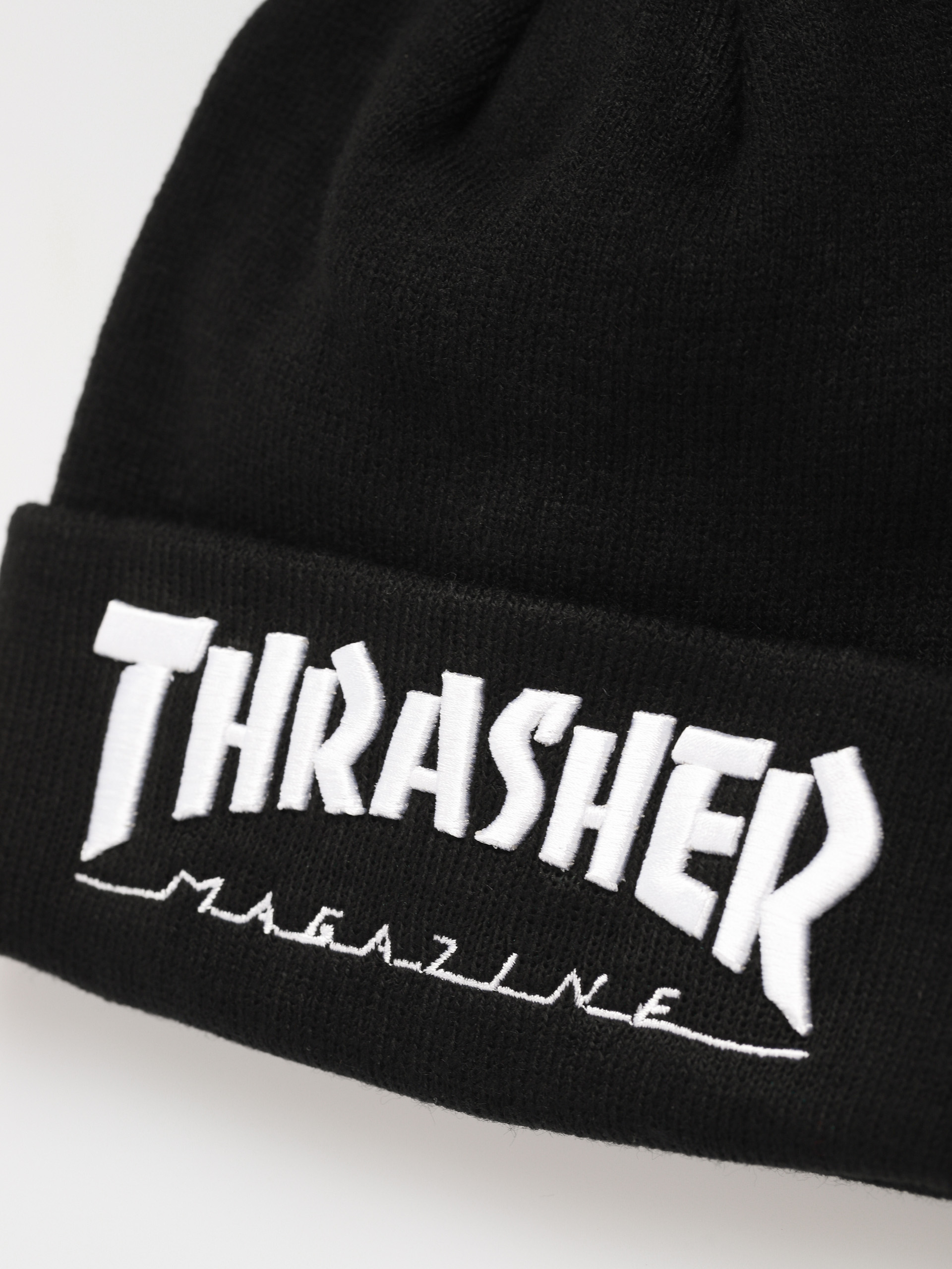 Čiapka Thrasher Embroidered Logo (black/white)
