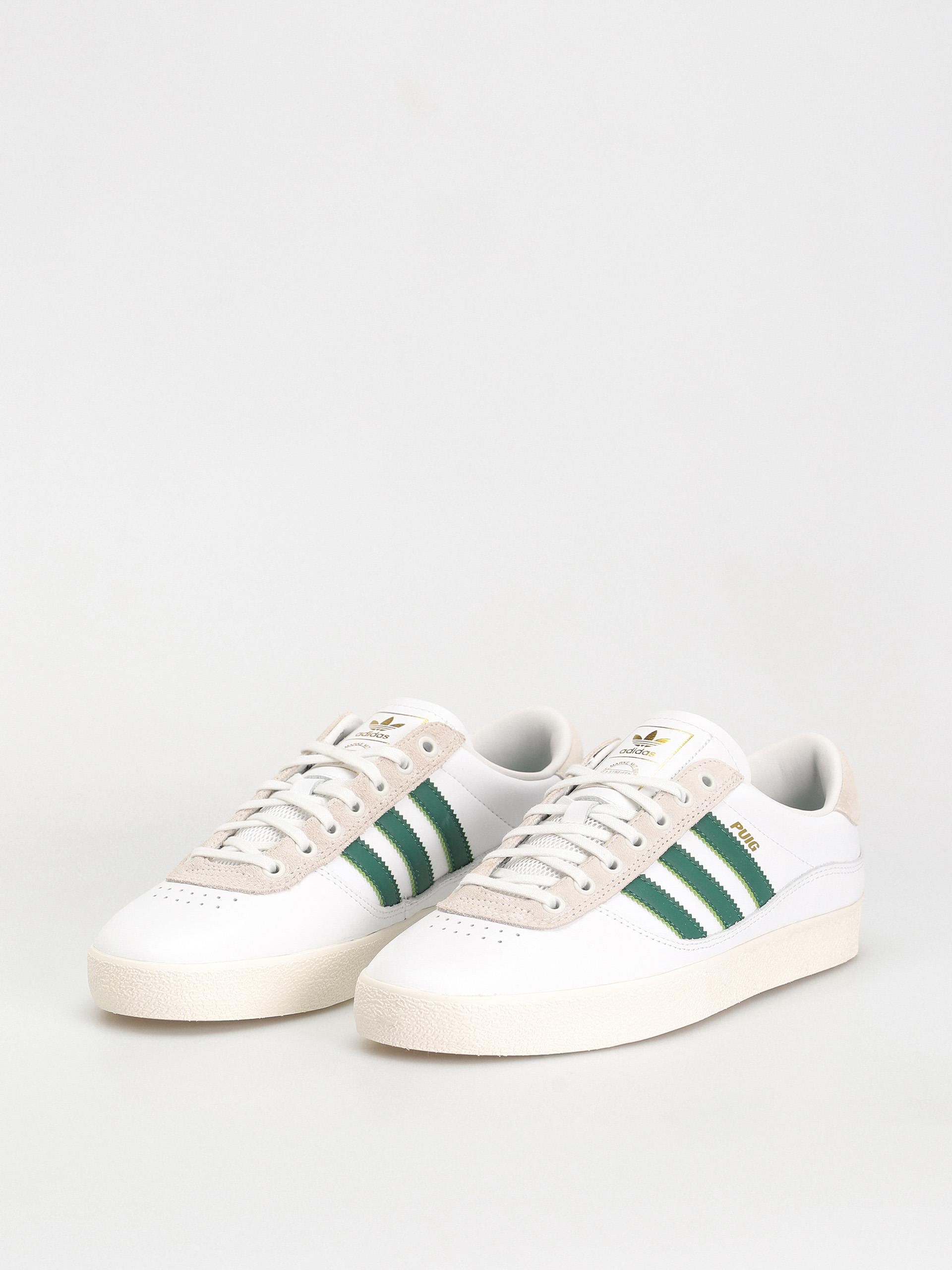 Topánky adidas Puig Indoor (ftwwht/drkgrn/cwhite)