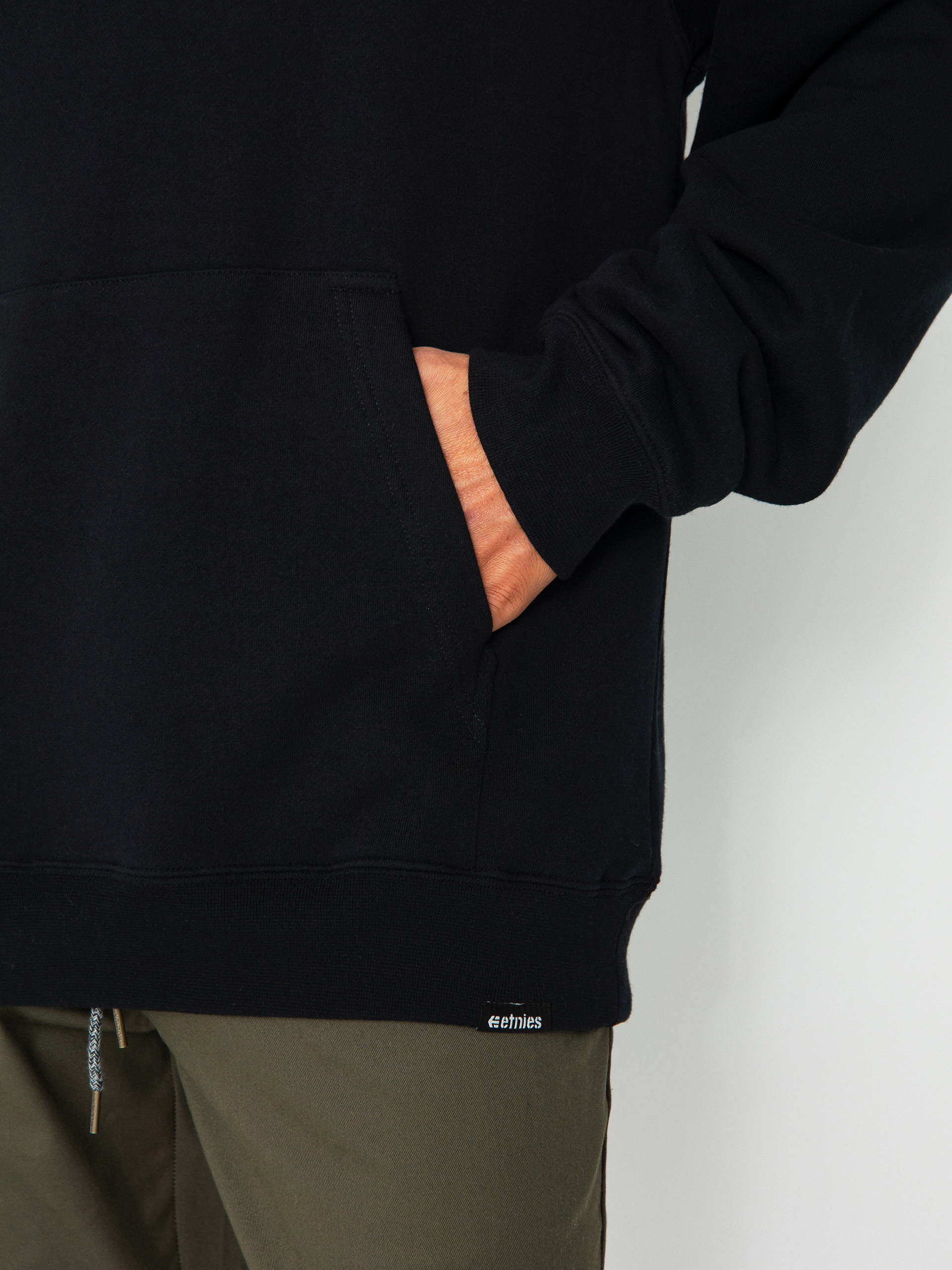 Mikina s kapucňou Etnies Ag HD (black)